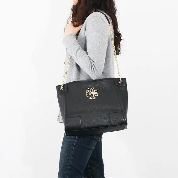 Tory Burch Britten Small Slouchy Tote Bag – 73503