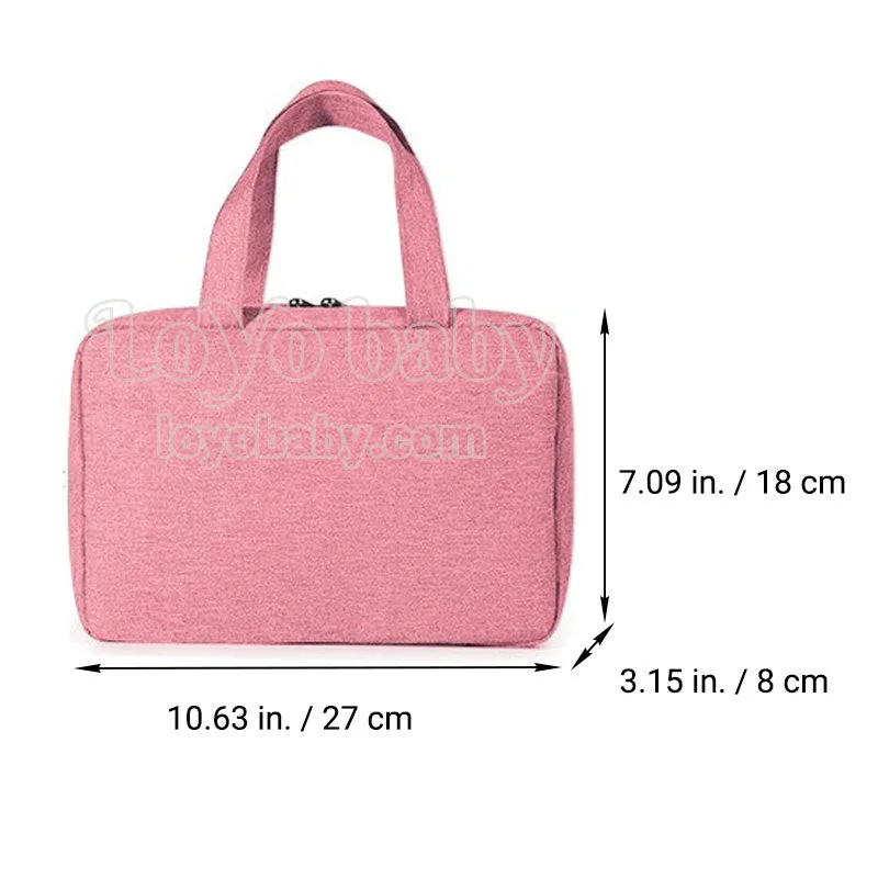 Tote Travel Toiletry Bag With Hanger For Women And Men