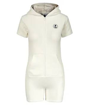 Towel Slim Jumpsuit White