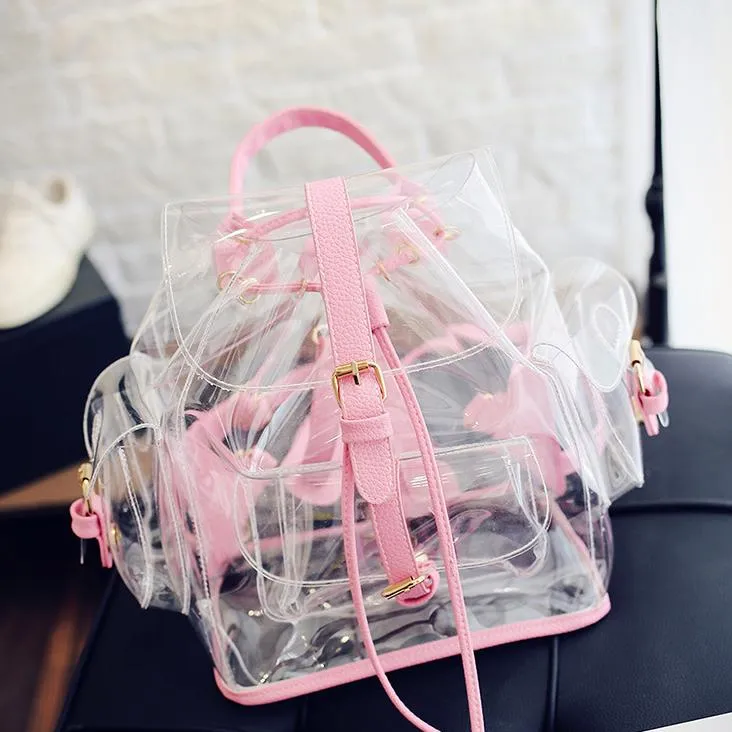 Transperant Pastel Backpack SD00596