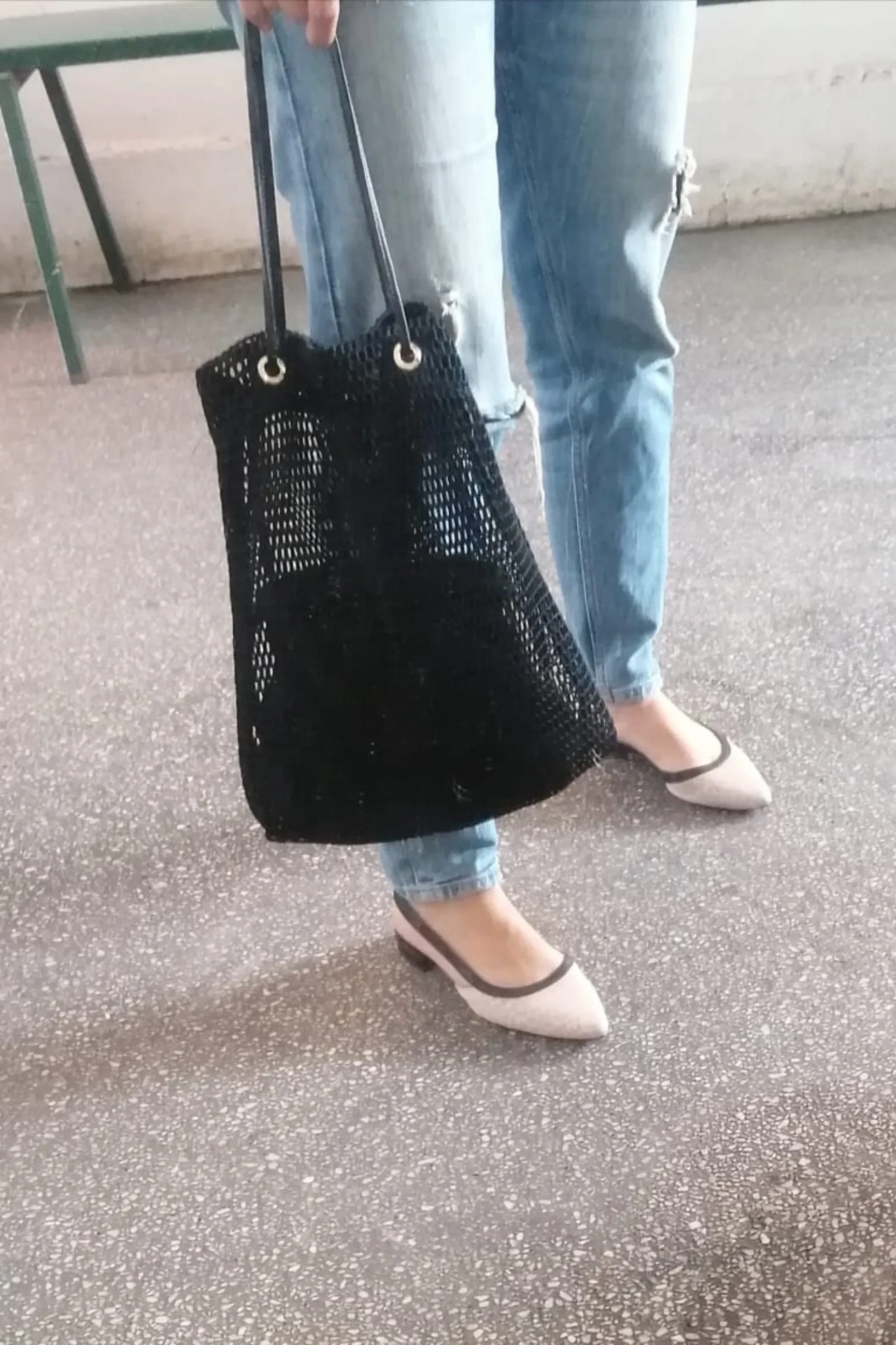 TRAPEZE BAG - BLACK