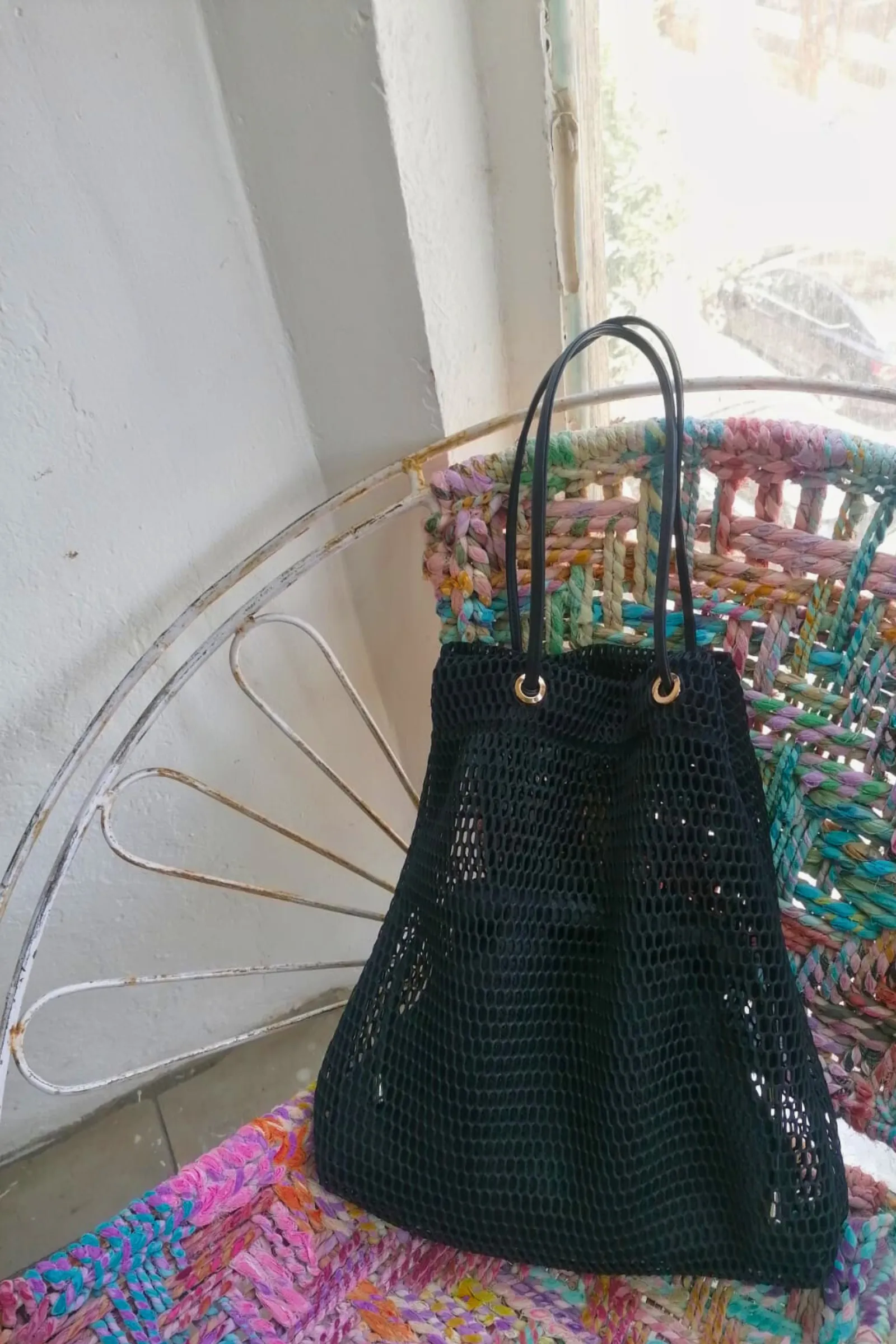 TRAPEZE BAG - BLACK