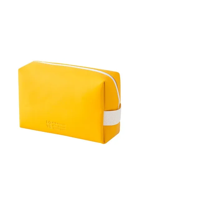 Travel Cosmetic Pu Cute Candy Colors Makeup Waterproof Bag