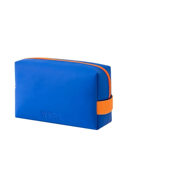 Travel Cosmetic Pu Cute Candy Colors Makeup Waterproof Bag