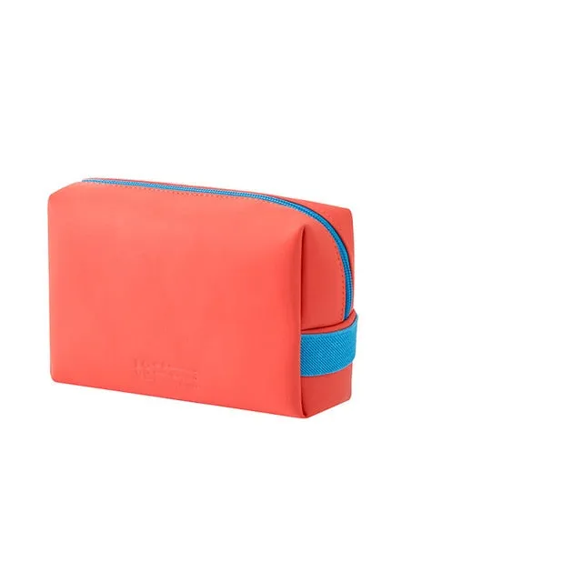 Travel Cosmetic Pu Cute Candy Colors Makeup Waterproof Bag