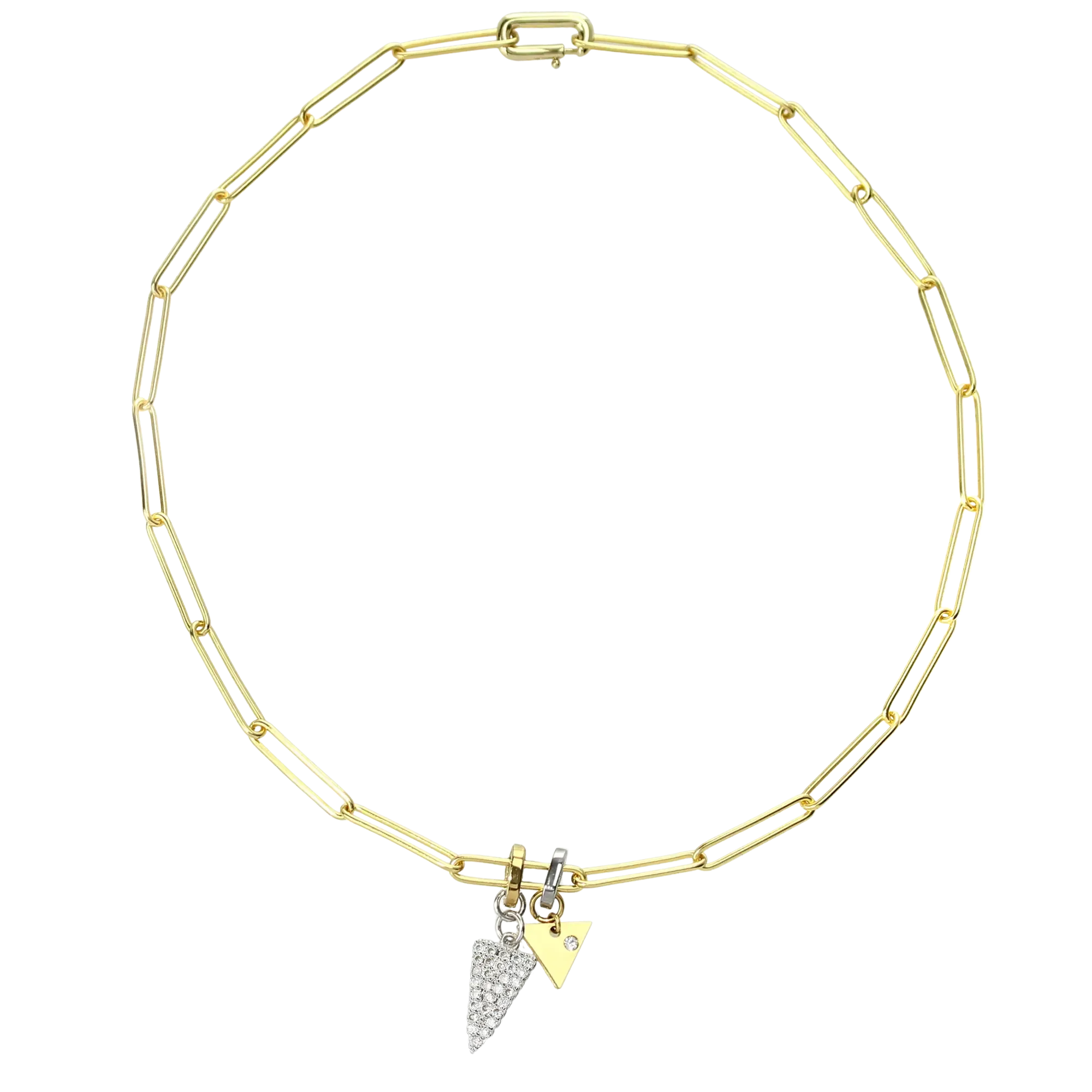 TRIANGLE LINK CHARM
