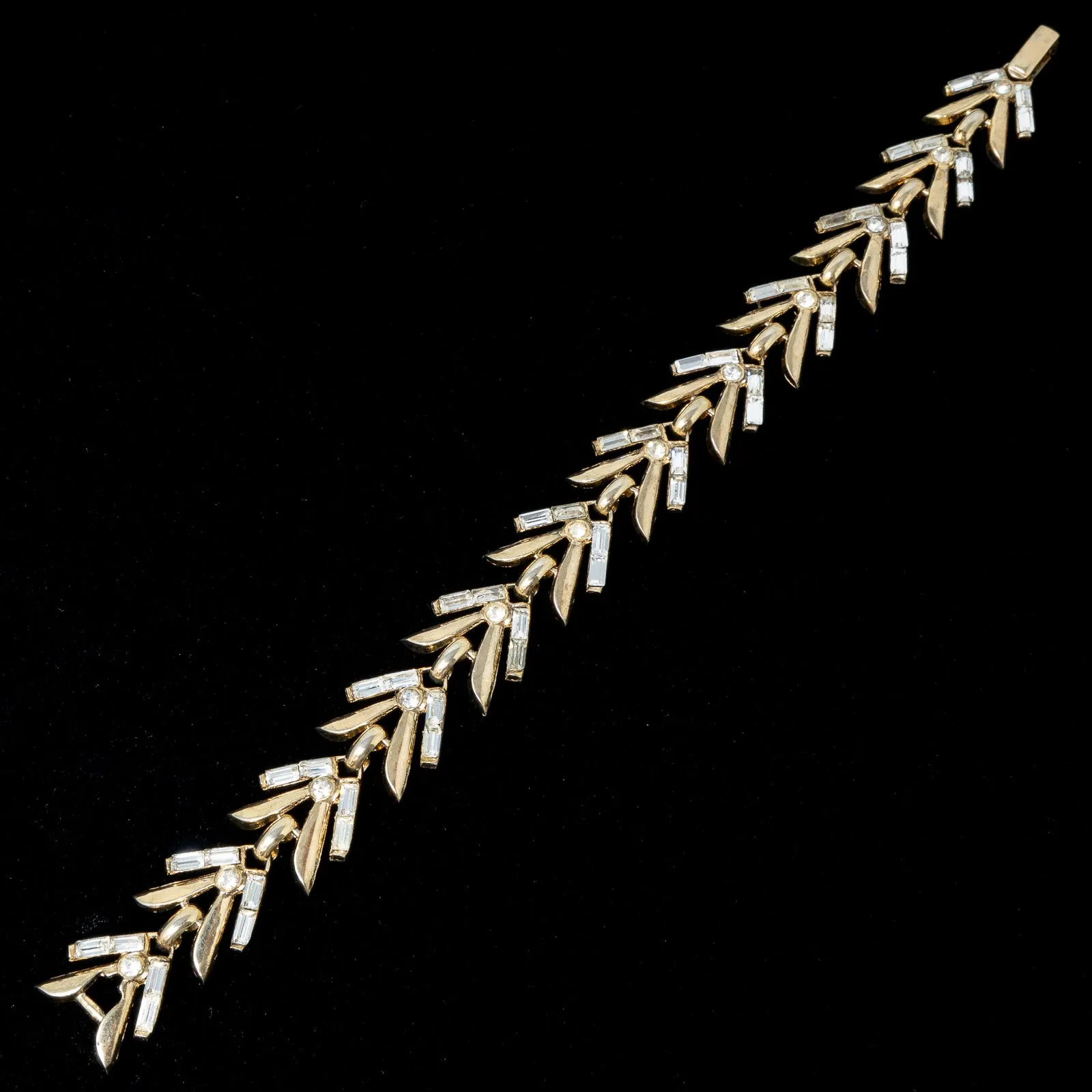Trifari Rhinestone Bracelet