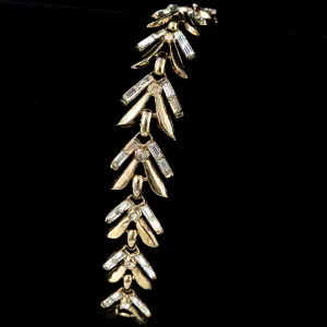 Trifari Rhinestone Bracelet