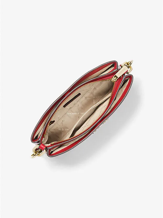 Trisha Medium Pebbled Leather Crossbody Bag