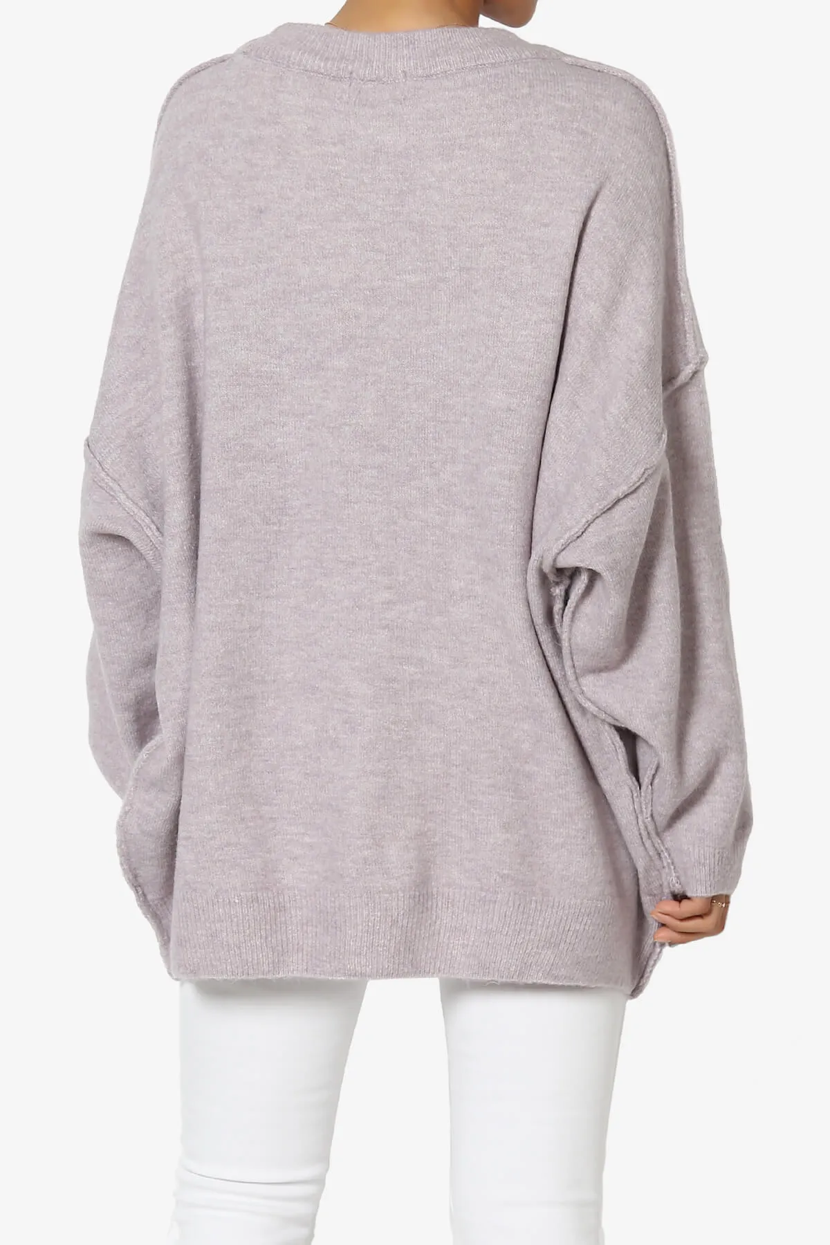 Troopa Oversized Melange Sweater PLUS