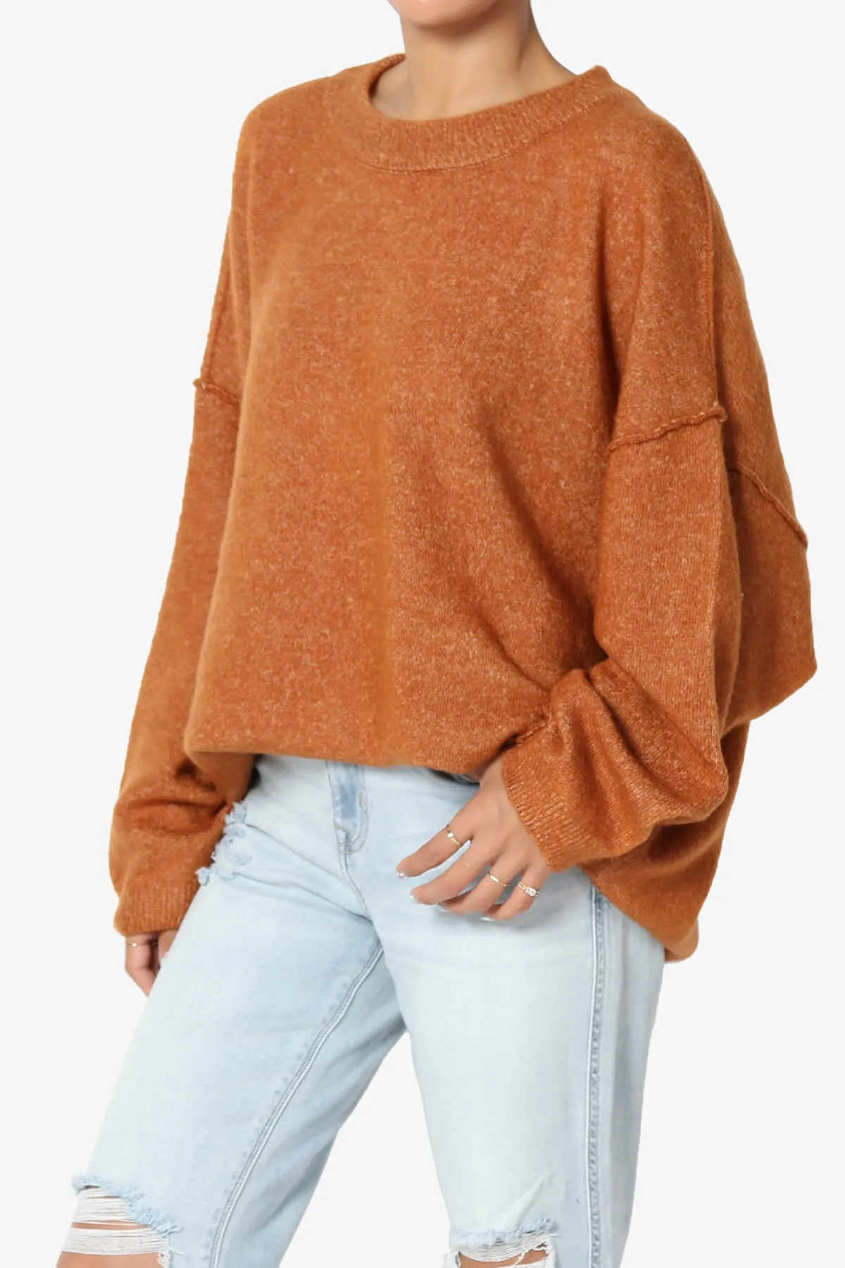 Troopa Oversized Melange Sweater