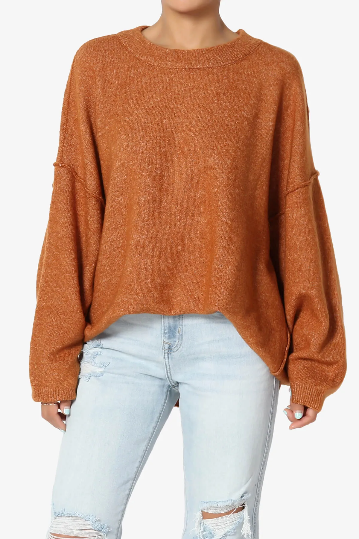 Troopa Oversized Melange Sweater