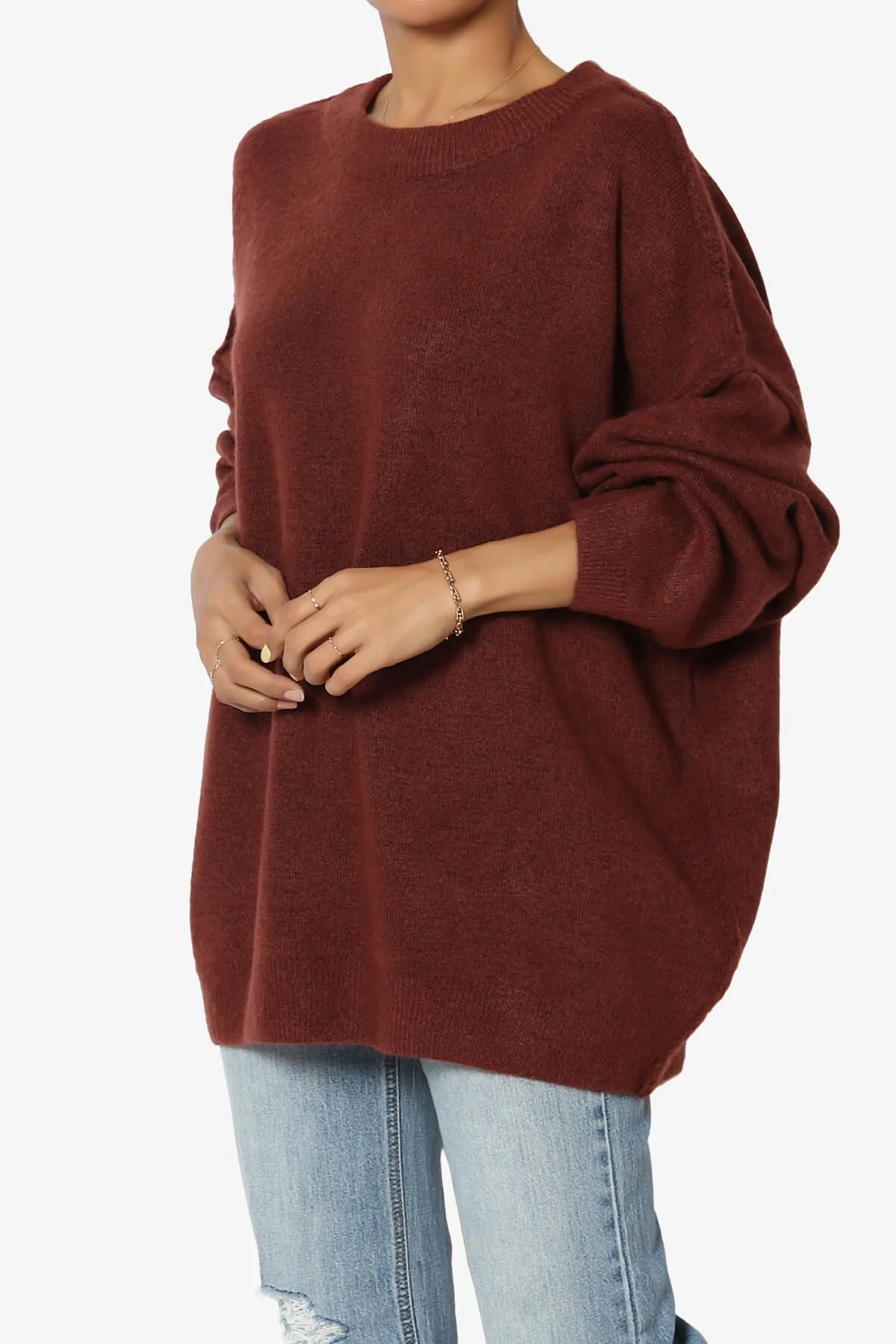 Troopa Oversized Melange Sweater