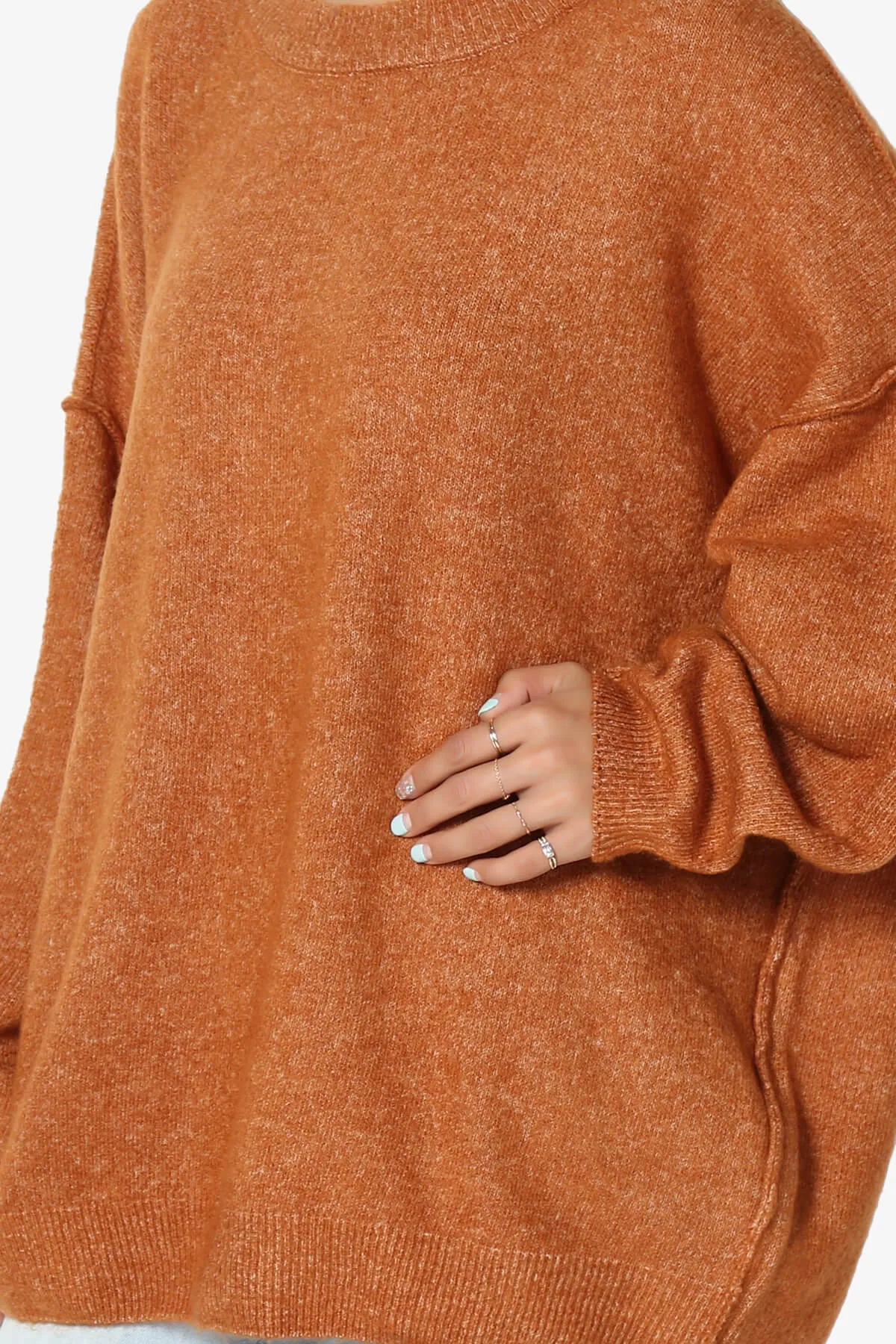 Troopa Oversized Melange Sweater