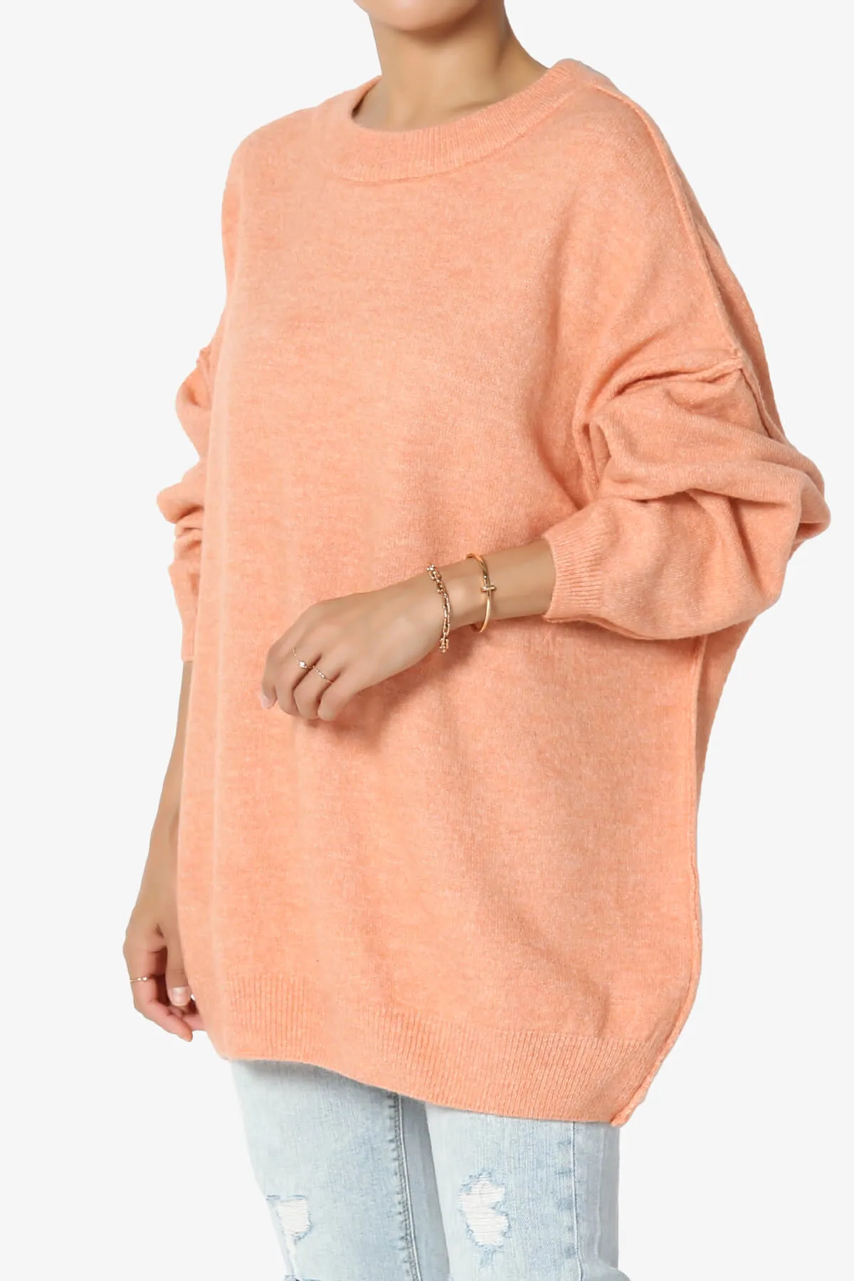 Troopa Oversized Melange Sweater
