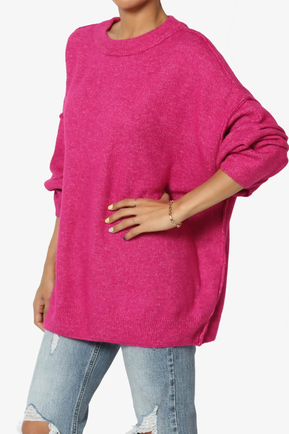 Troopa Oversized Melange Sweater