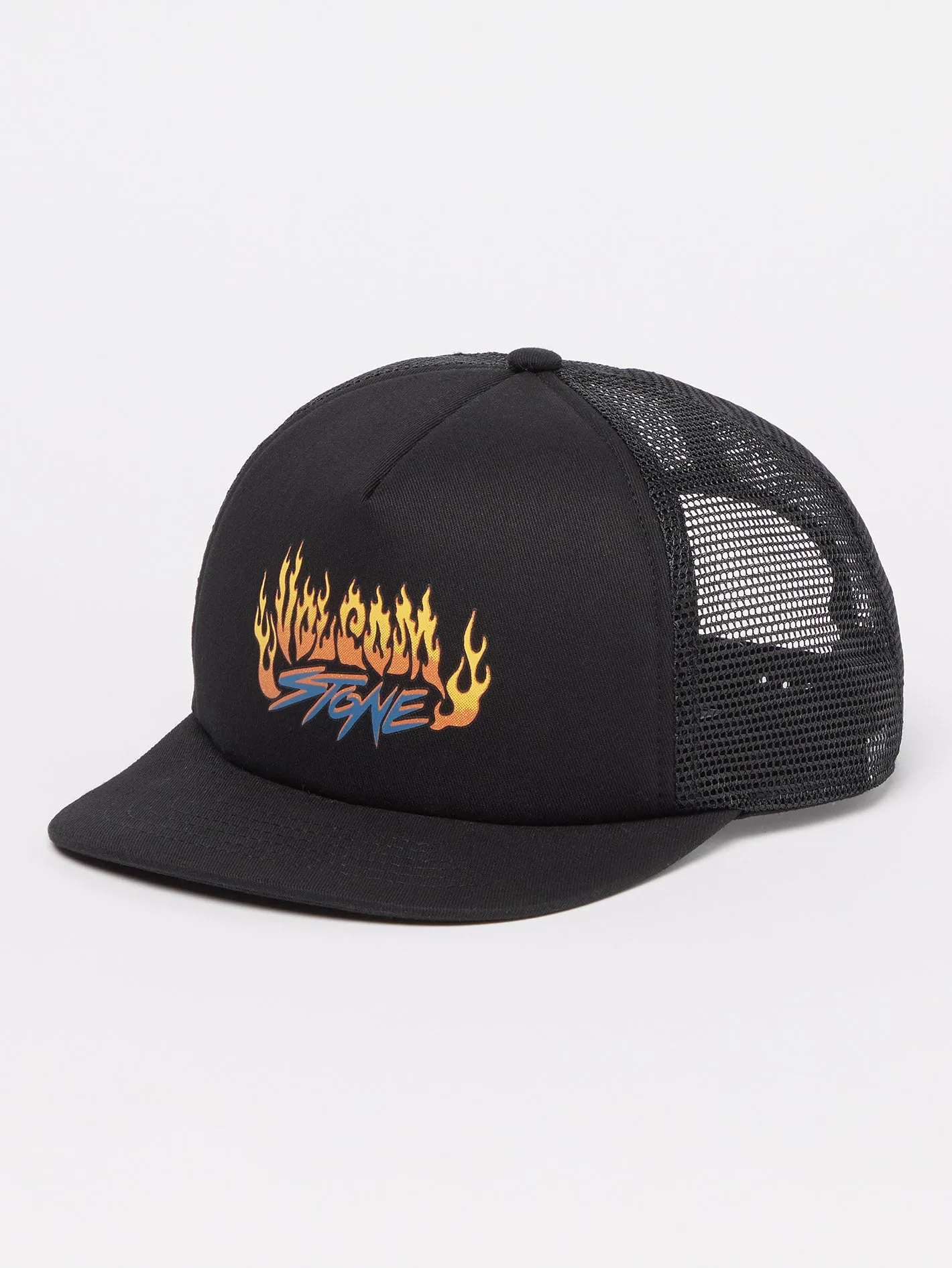 Trux Cheese Cap - BLACK - (KIDS)