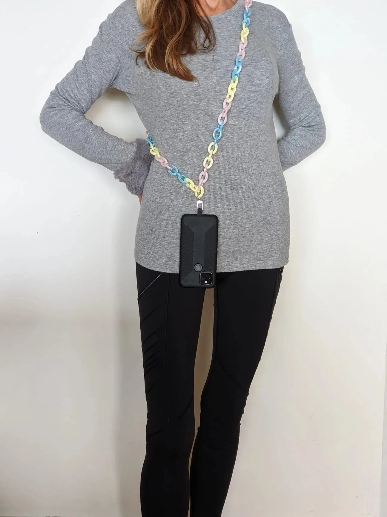Tye Dye Skye Phone Chain