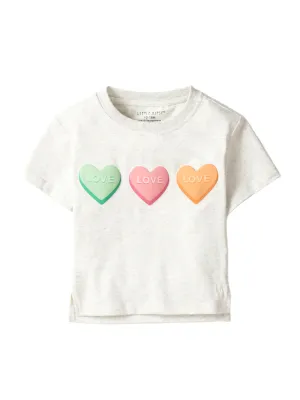 V-Day Boxy Tee - Grey
