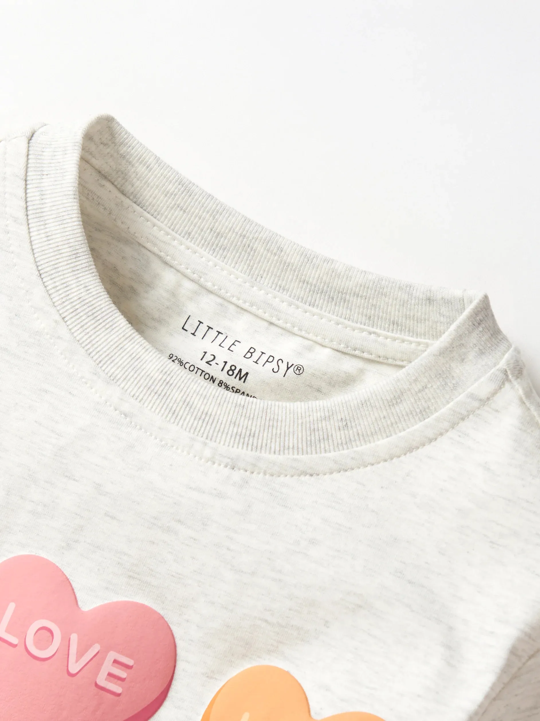 V-Day Boxy Tee - Grey