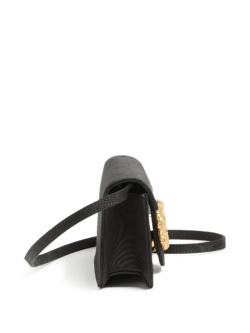 Valentino Garavani Locò Moiré Fabric Clutch