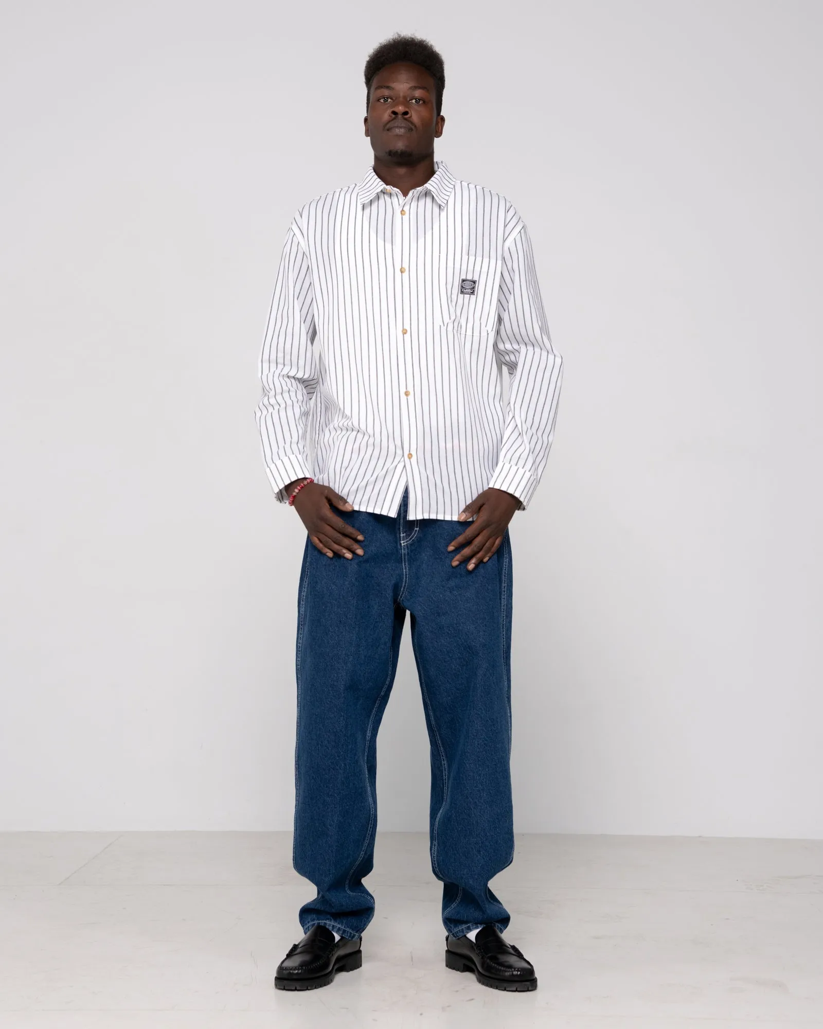 Vallejo Tech Boxy Striped Shirt