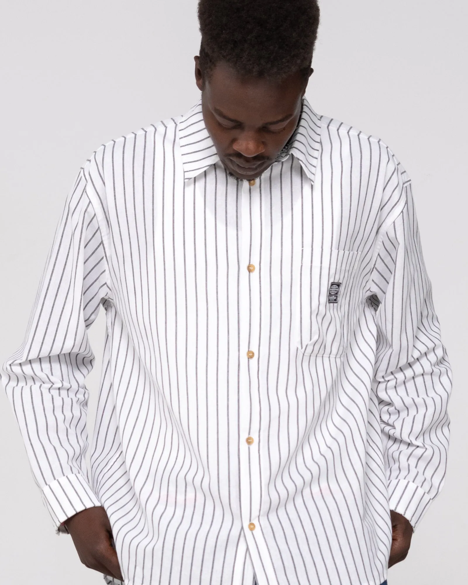 Vallejo Tech Boxy Striped Shirt