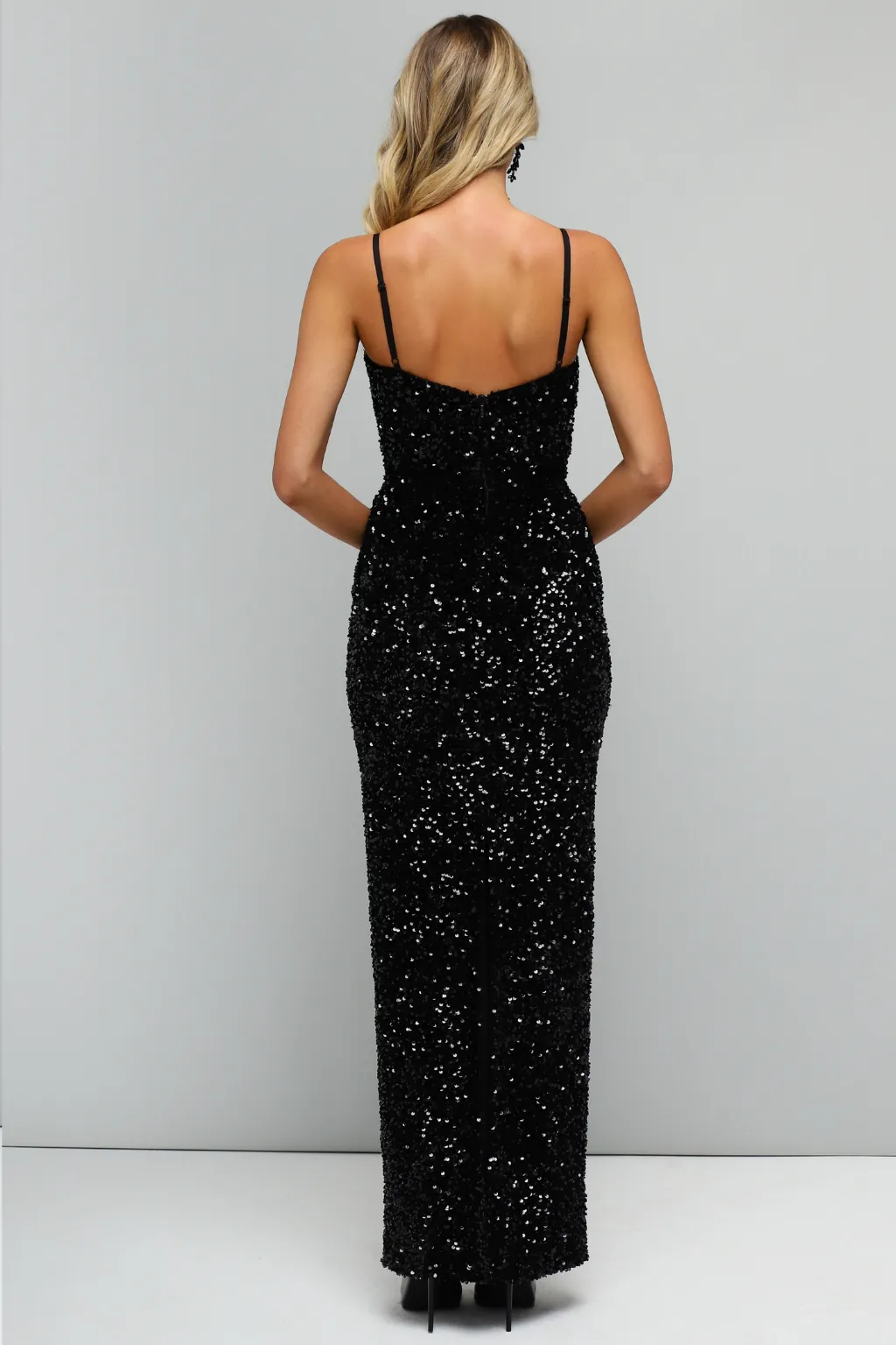 Vega Dress in Black by HELSI - RENTAL