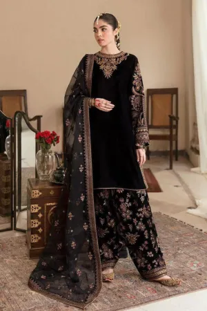 Velvet 3PC Embroidered Q0214