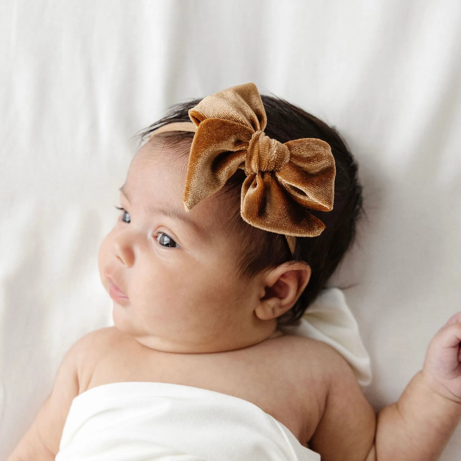Velvet - Cinnamon Bow Headband