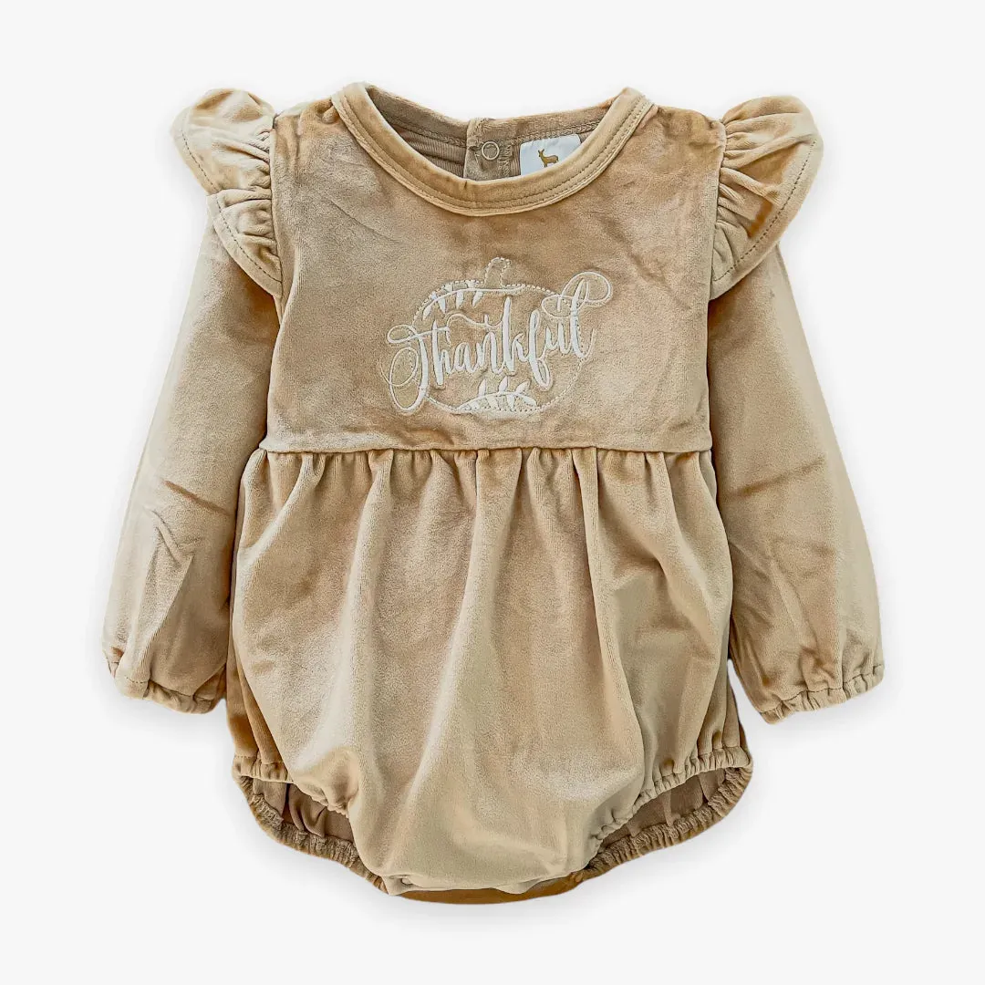 Velvet Fawn Thankful! Vivian Velvet Bubble in Golden