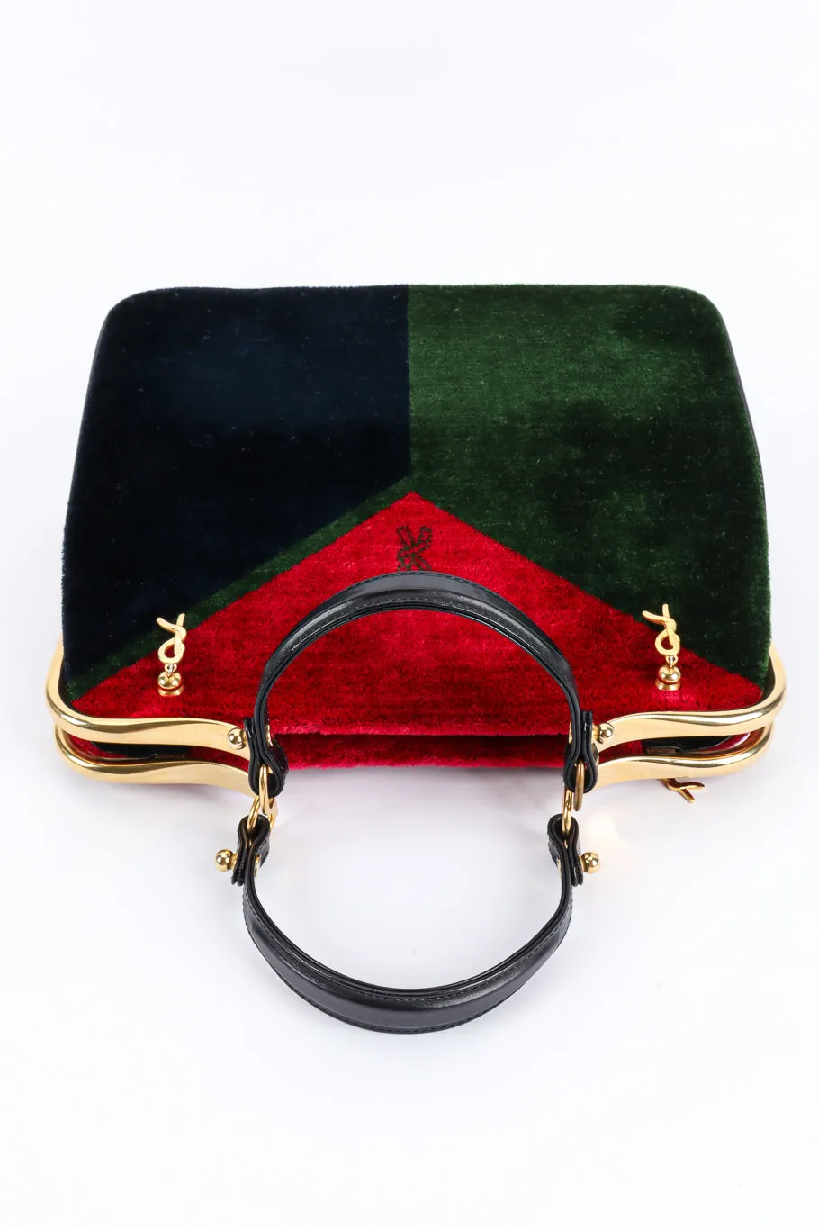 Velvet Frame Handbag