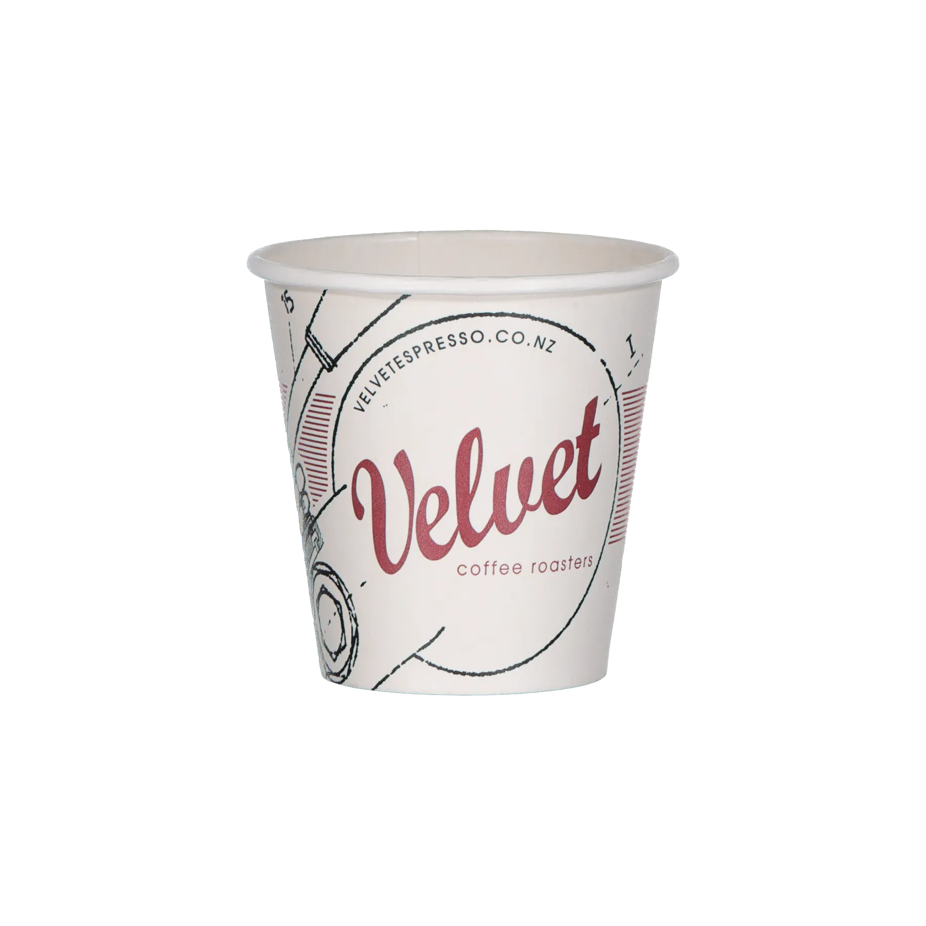 Velvet - Hot Cup - White