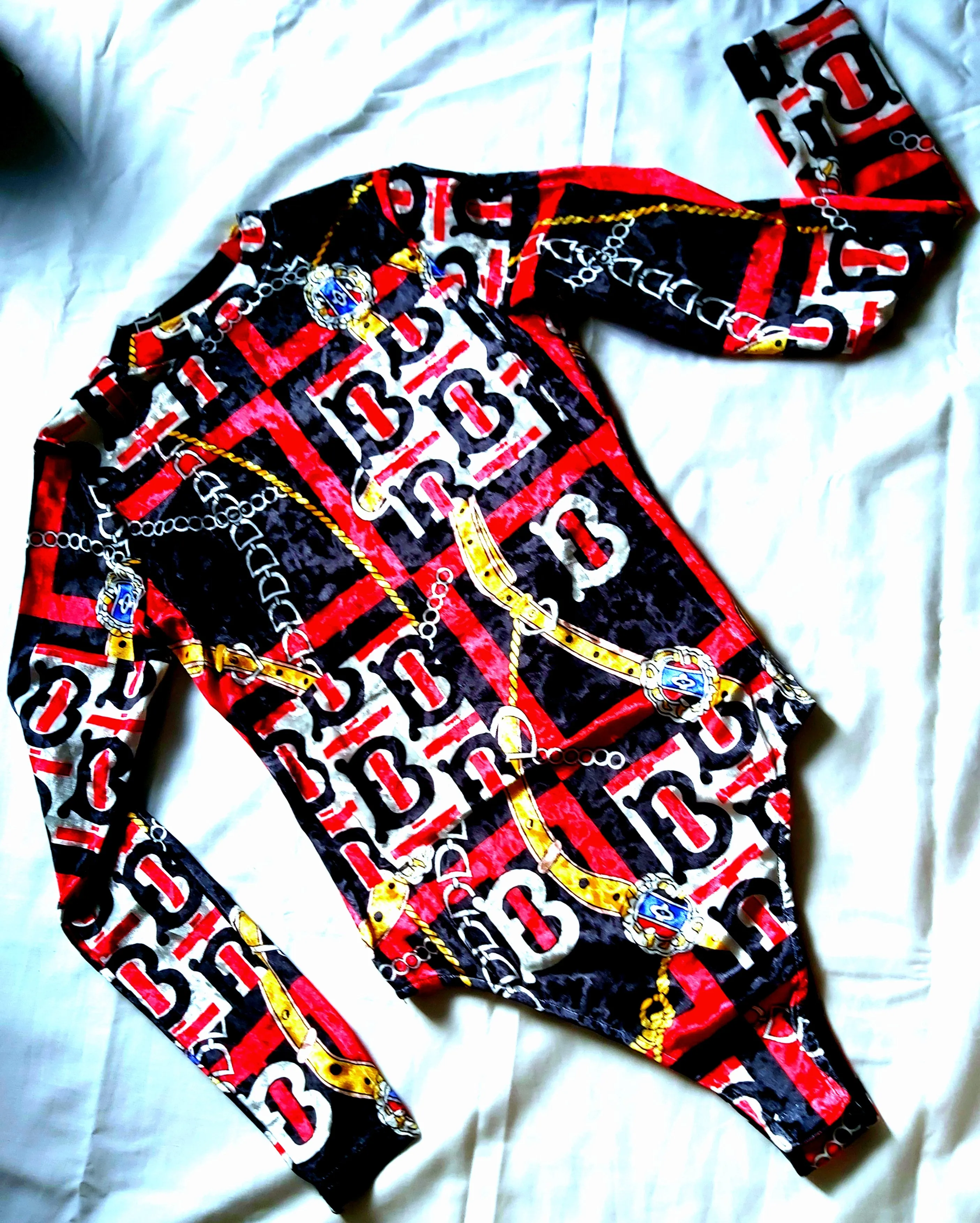 Velvet Red Bodysuit