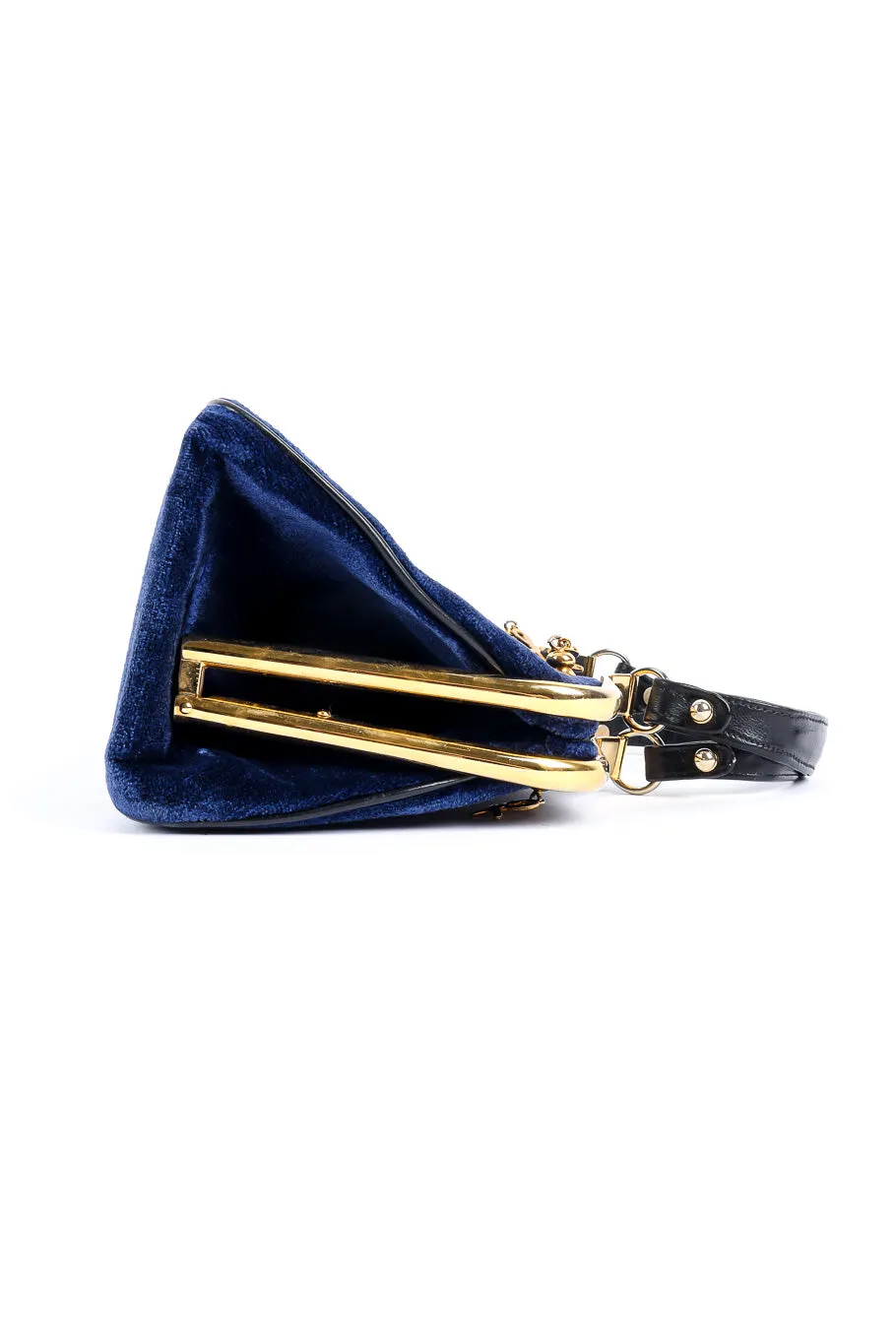Velvet Stripe Frame Bag
