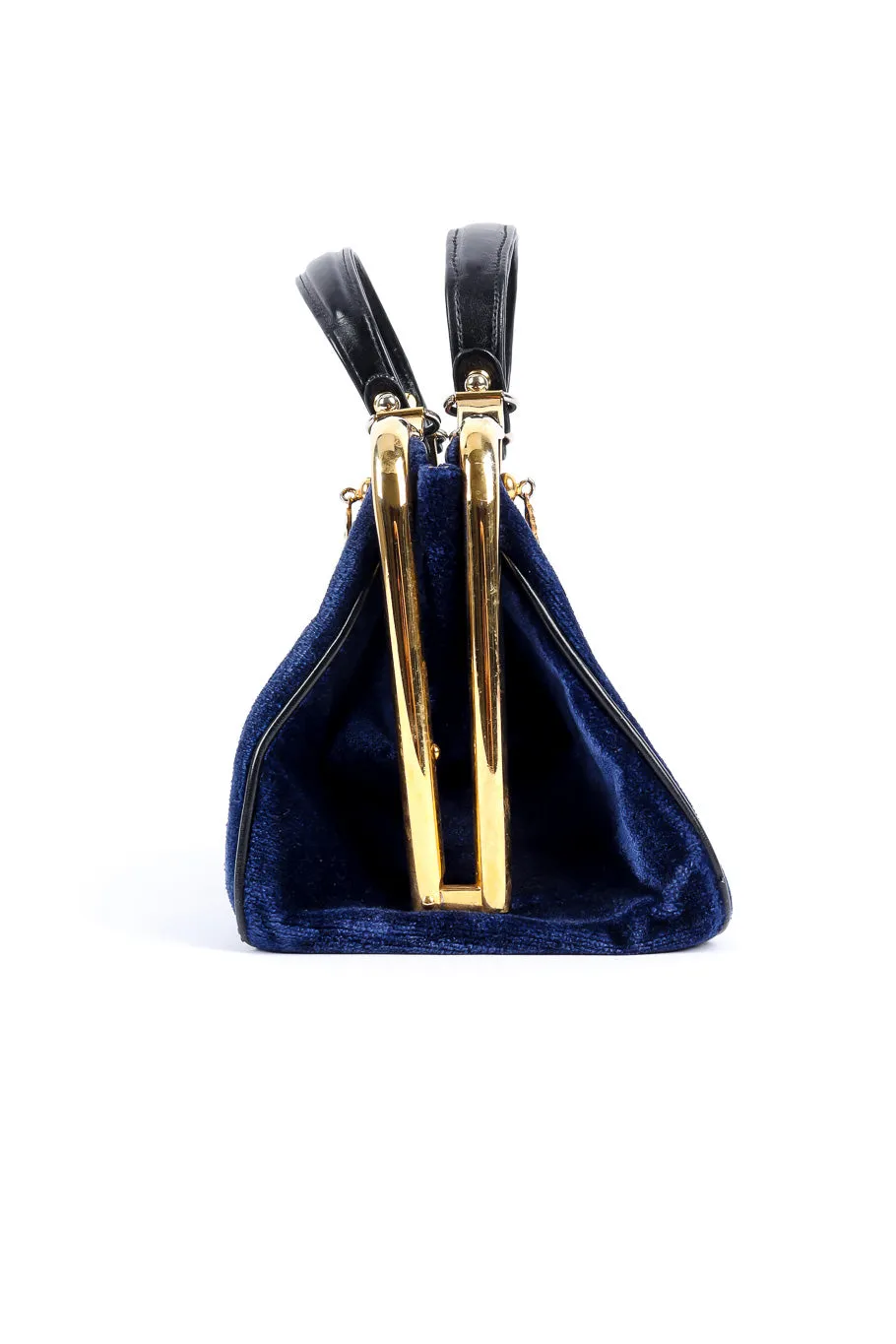 Velvet Stripe Frame Bag