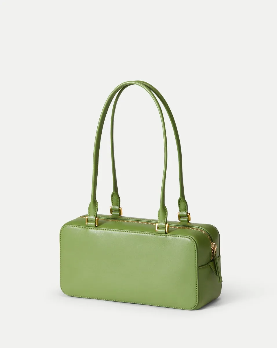 Veronica Beard Boxy Shoulder Bag in Lemongrass