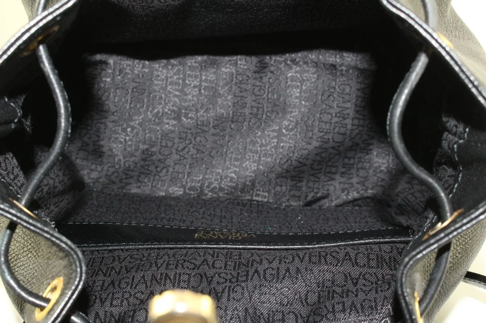 VERSACE Leather Backpack 1VER1214K