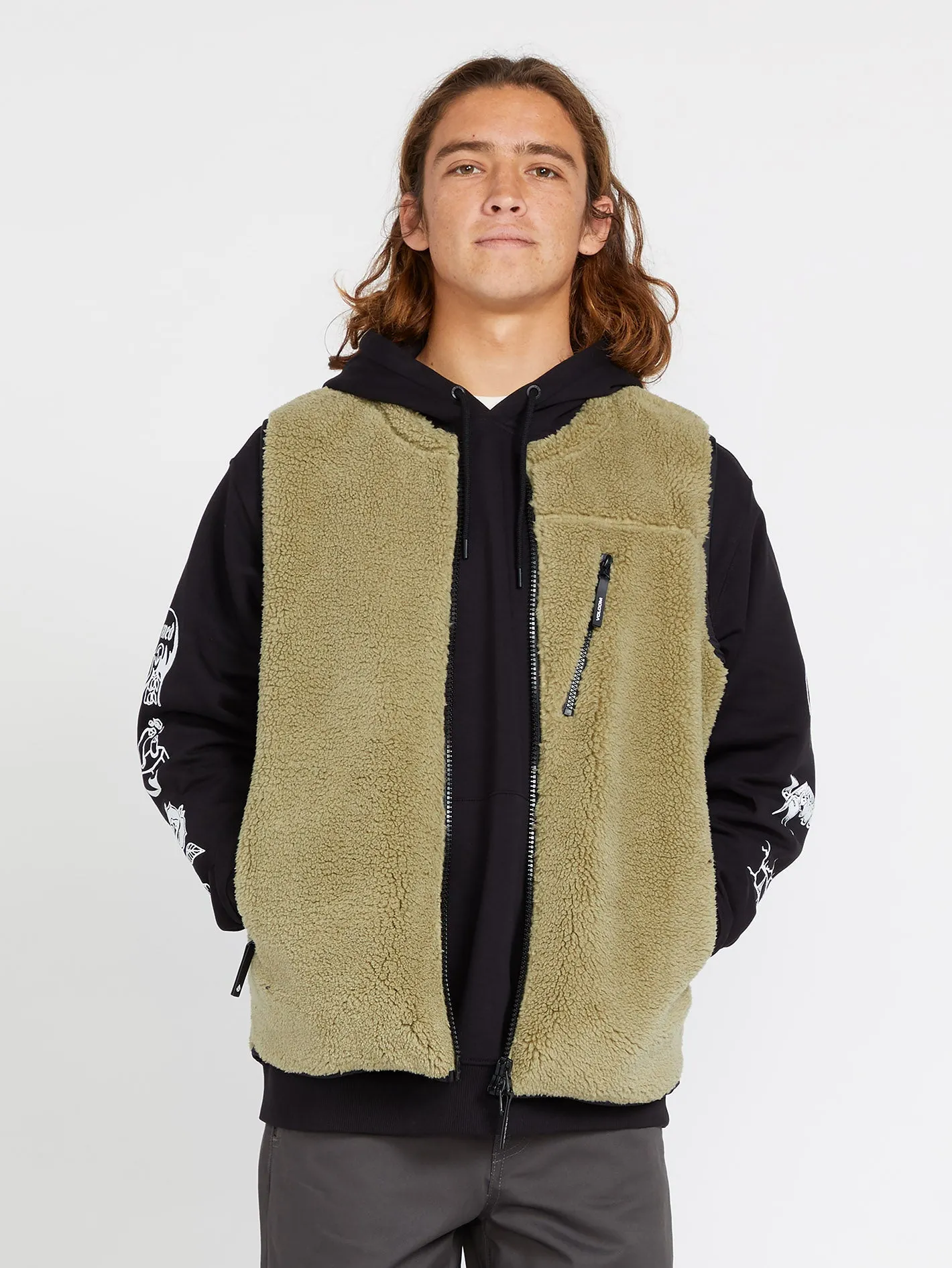 Veste sans manche Sherpa Archstone - THYME GREEN