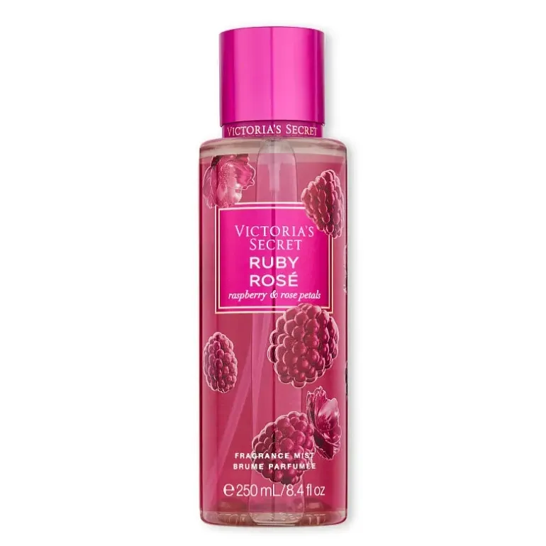 Victoria's Secret Ruby Rose Raspberry & Rose Petals Fragrance Mist For Women 250ml