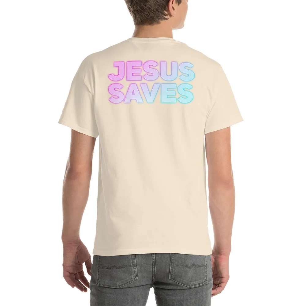 Victory Church Front Logo-/ Jesus Save - Short Sleeve T-Shirt