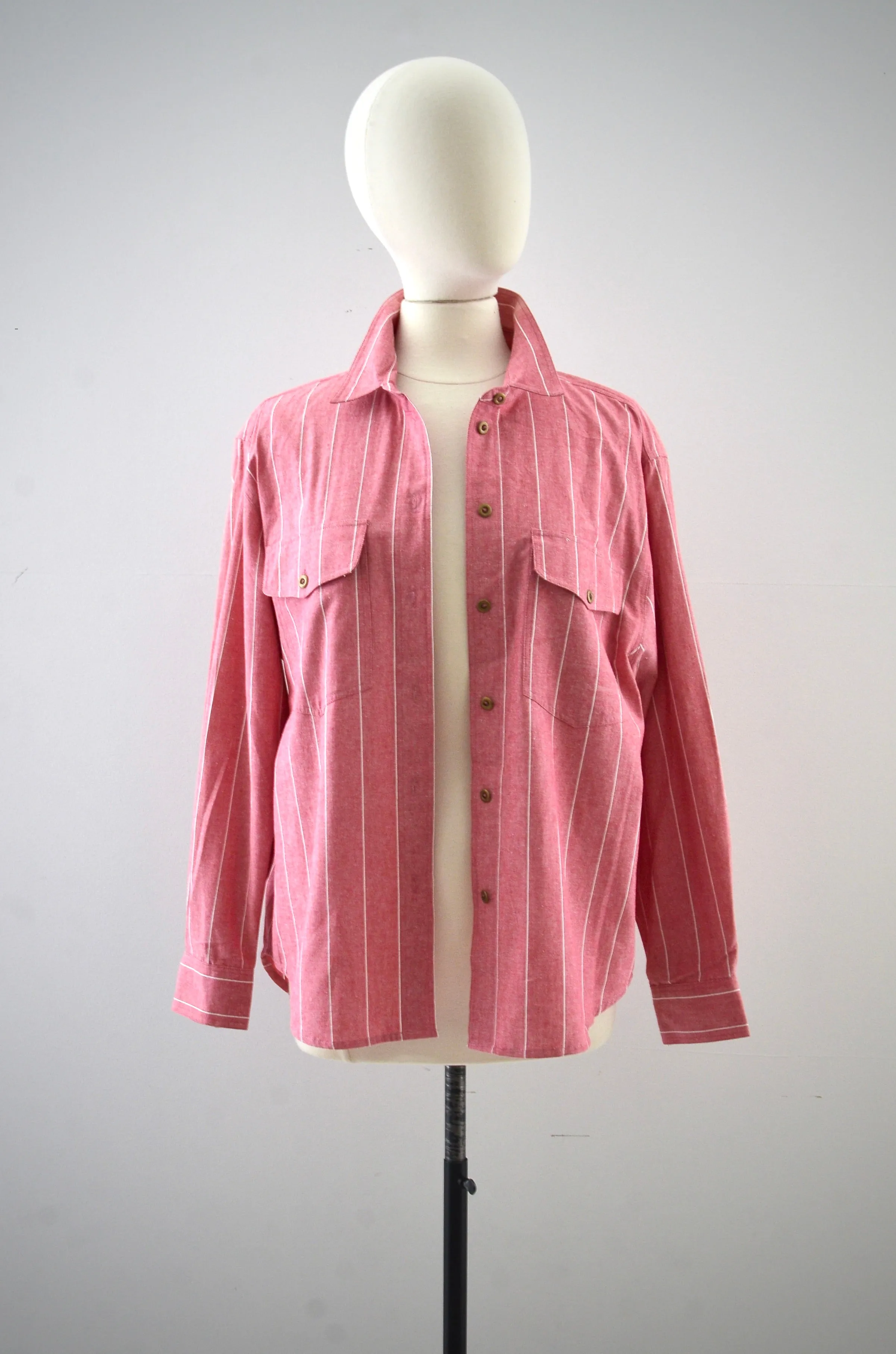 Vintage 1980s Striped Shirt