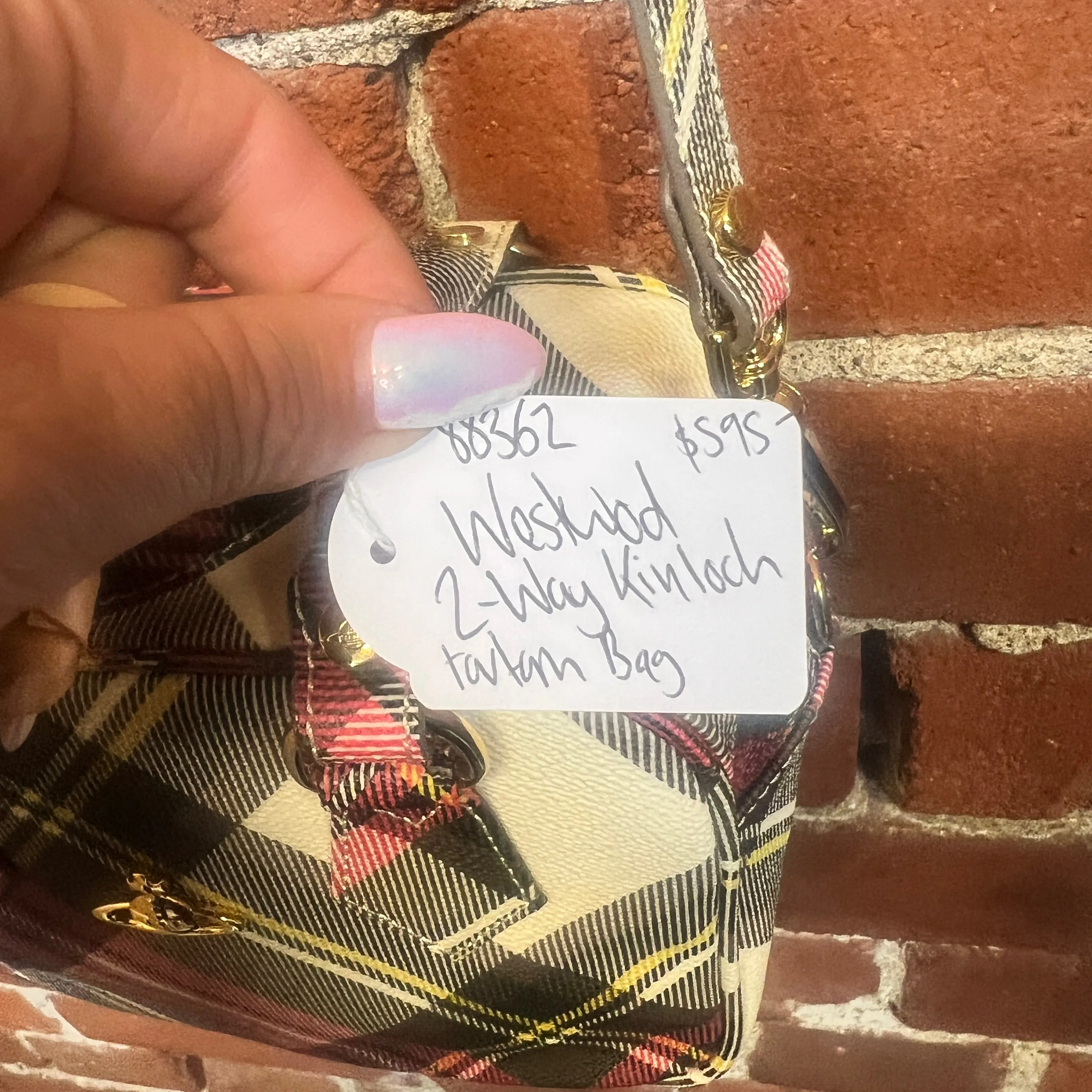 VIVIENNE WESTWOOD 2 strap handbag