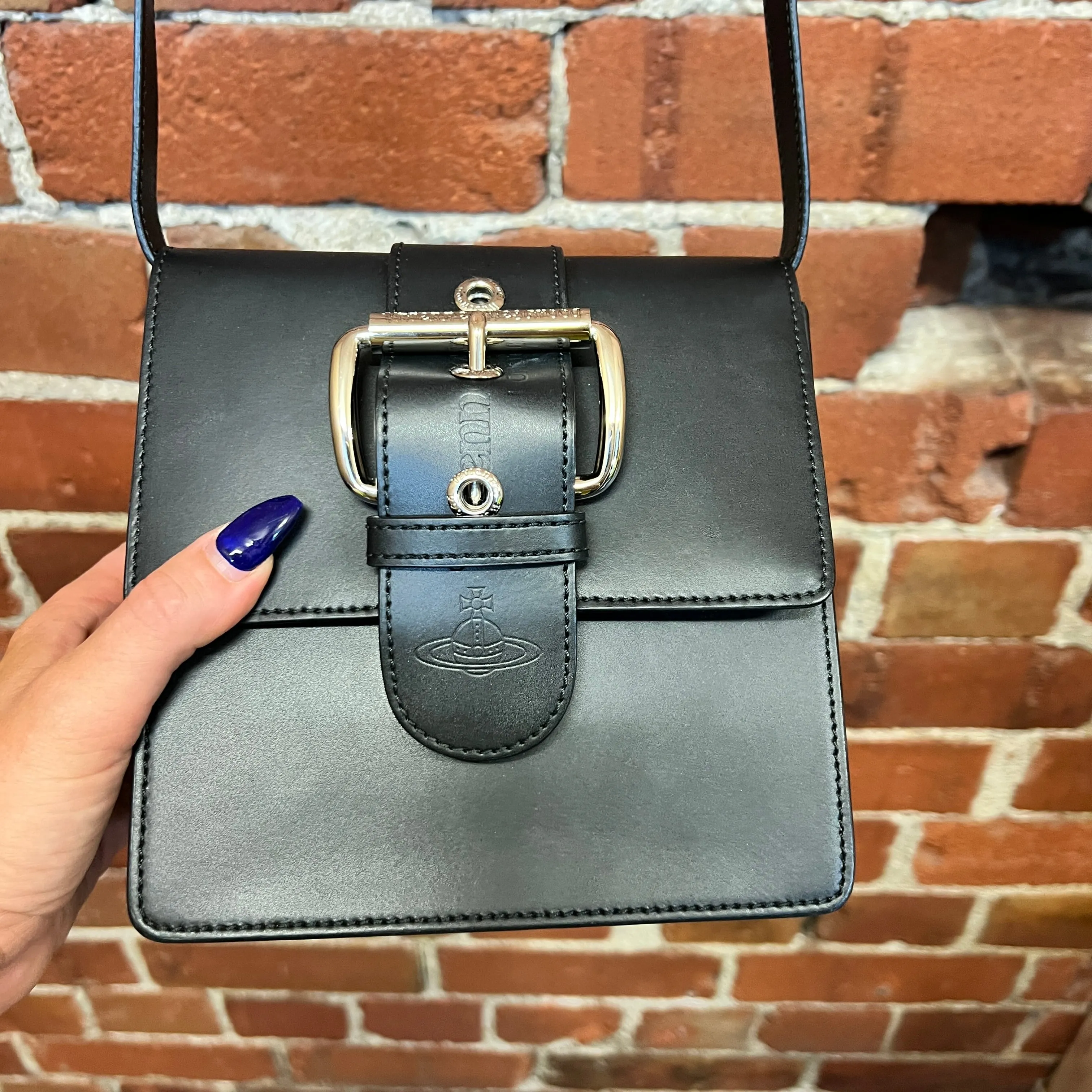 VIVIENNE WESTWOOD leather handbag