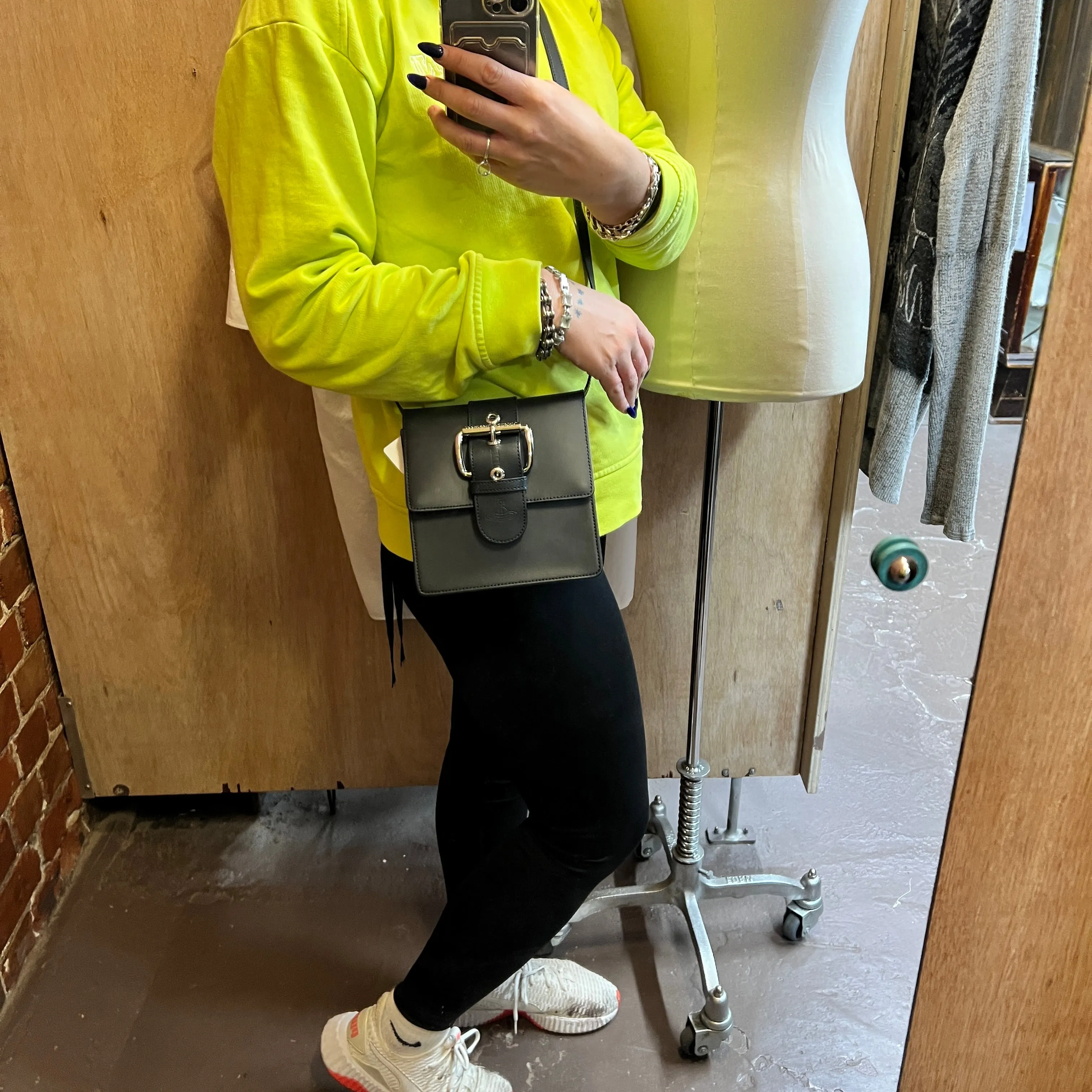 VIVIENNE WESTWOOD leather handbag