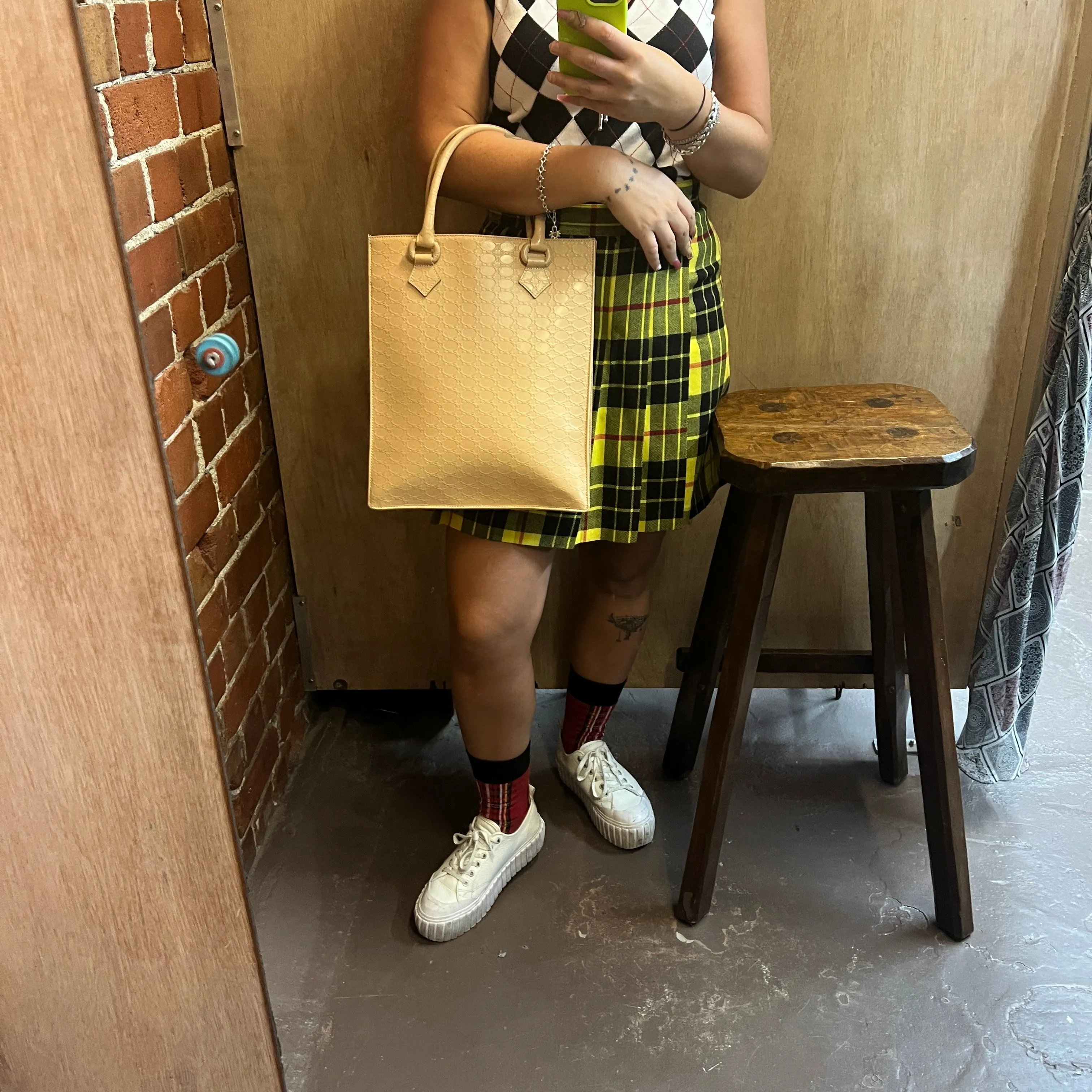 VIVIENNE WESTWOOD leather orb hanbag