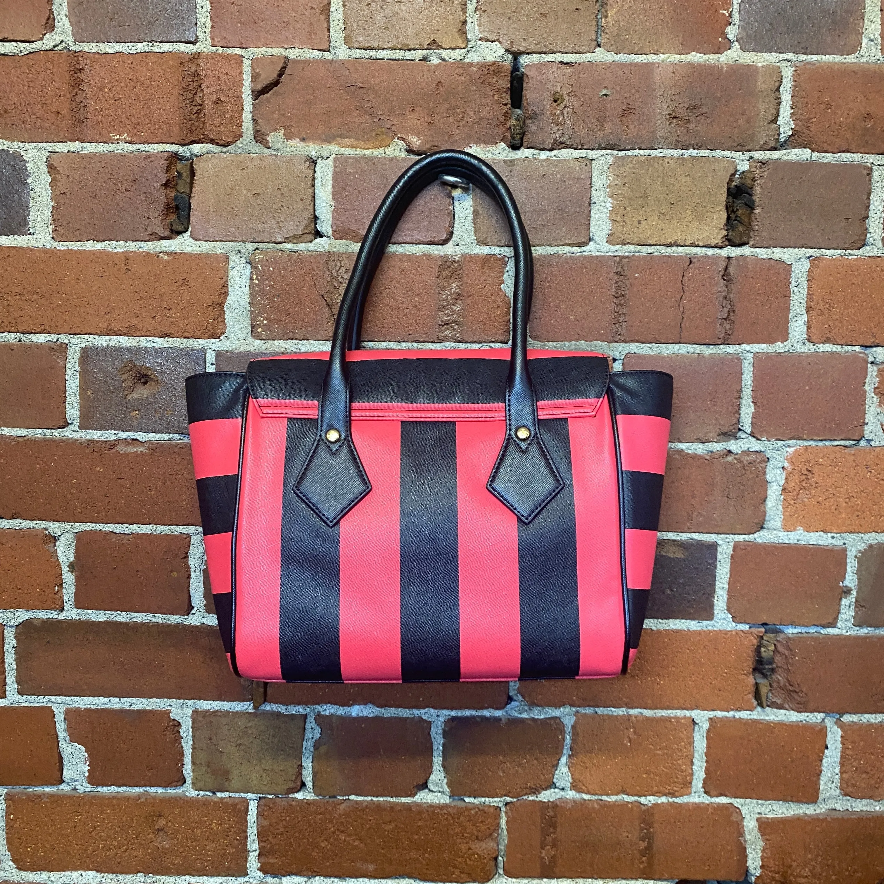 VIVIENNE WESTWOOD striped handbag