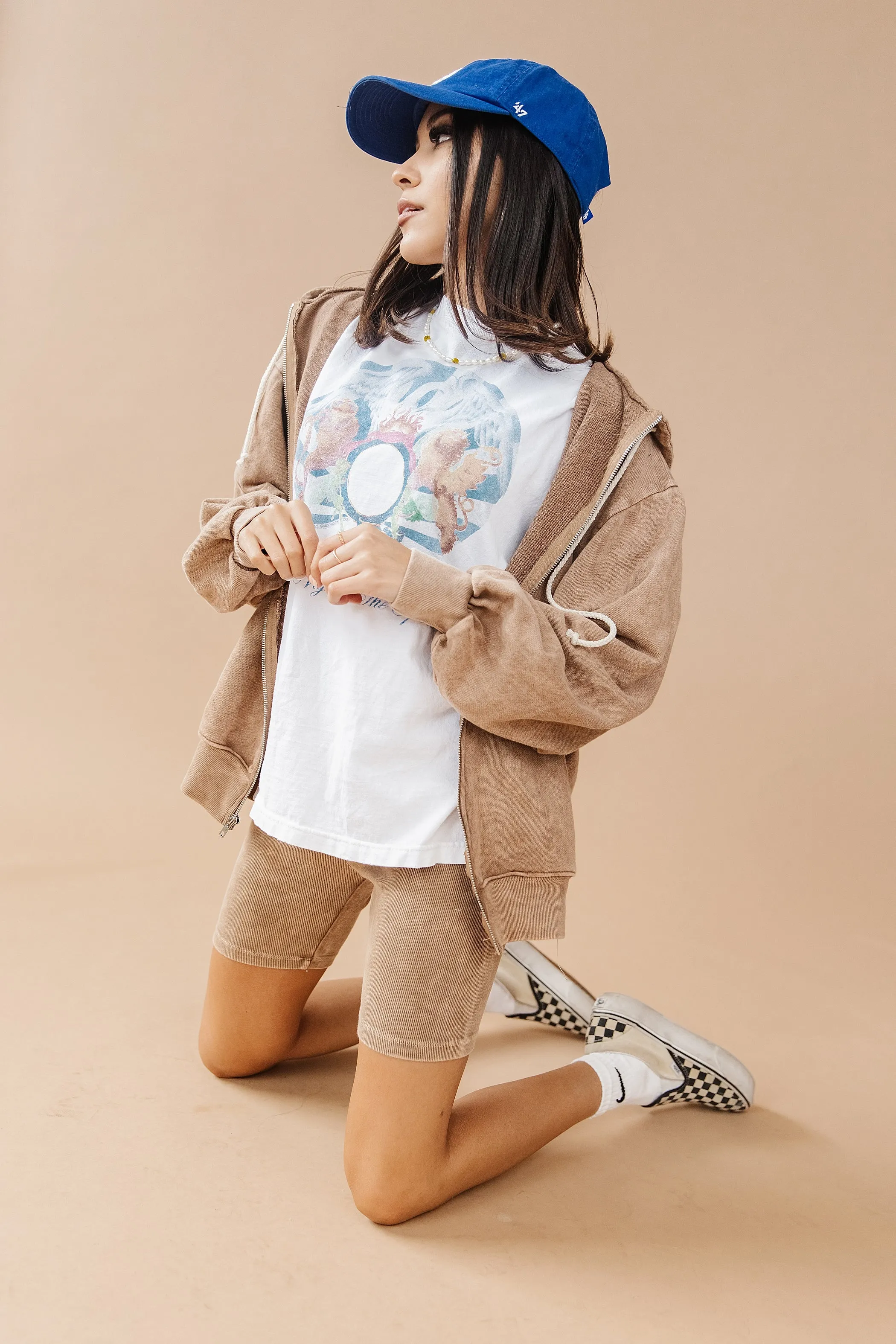 Wake Up Late Hoodie // Mocha