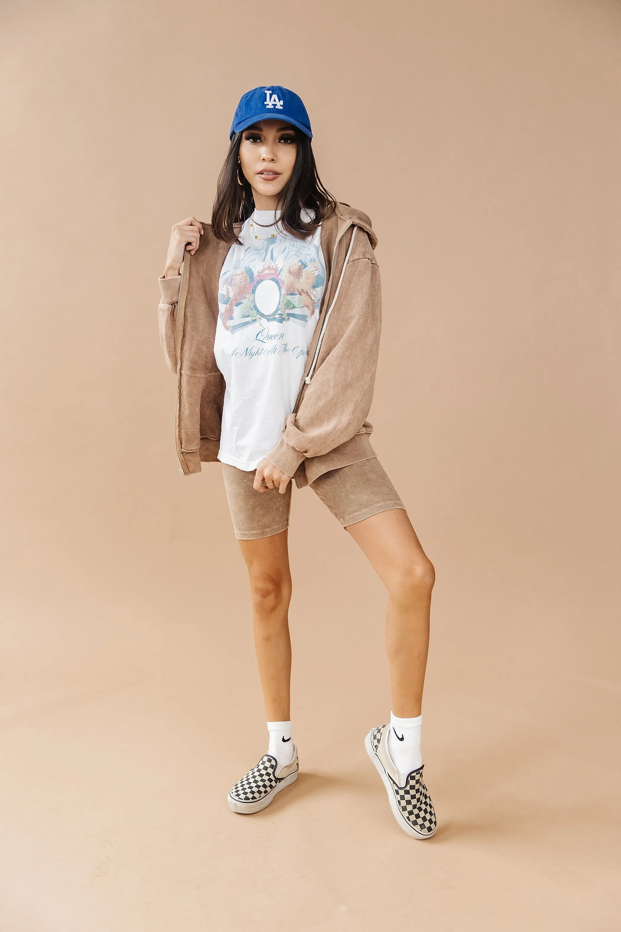 Wake Up Late Hoodie // Mocha