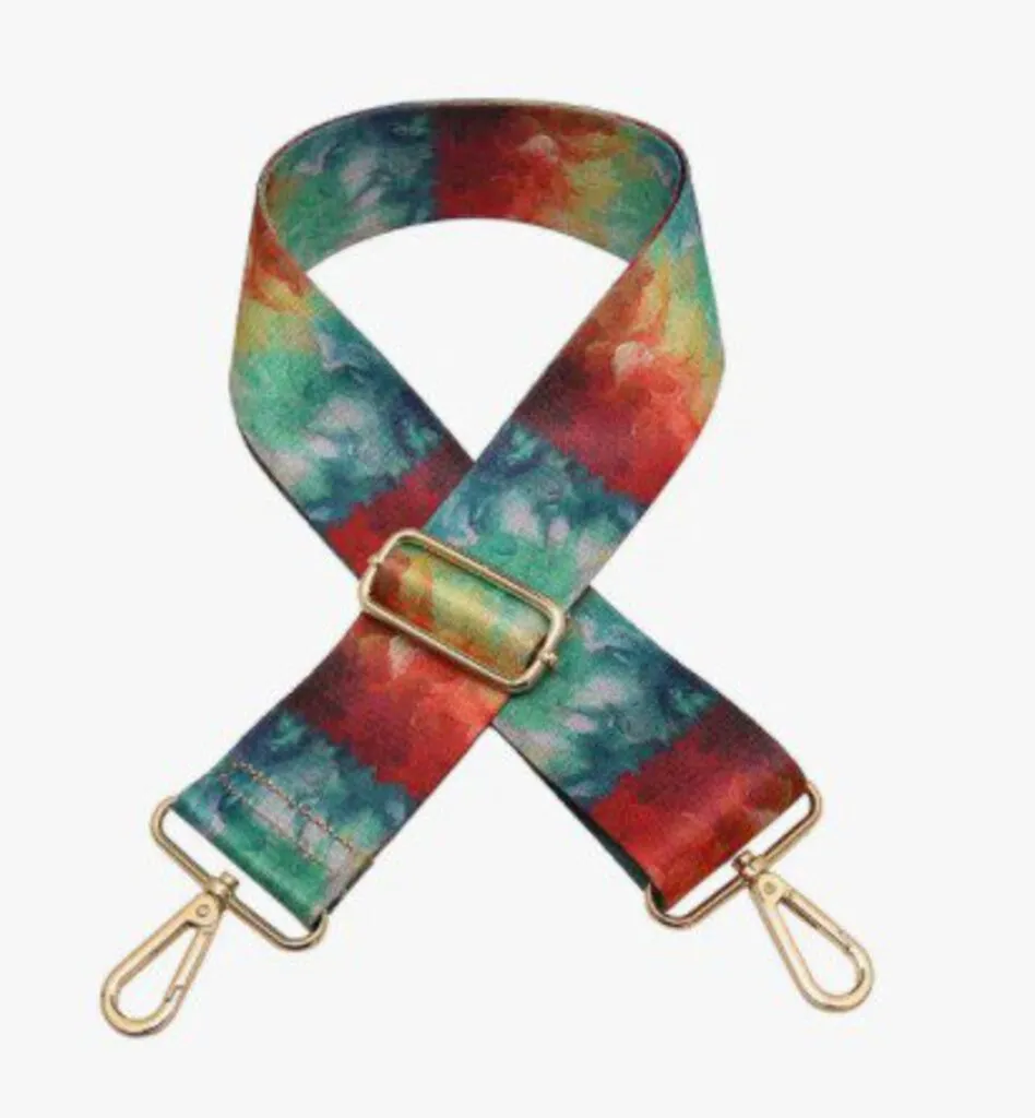 Watercolor Guitar Strap
